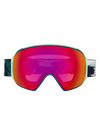 Product image of Anon M4 Goggles (Toric) + Bonus Perceive Lens + MFI® Face Mask[Variant:Frame: Family Tree, Lens: Perceive Sunny Red (14% / S3), Spare Lens: Perceive Cloudy Burst (59% / S1)]