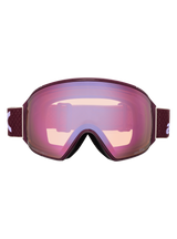 Product image of Anon M4 Goggles (Toric) + Bonus Perceive Lens + MFI® Face Mask[Variant:Frame: Deep Cherry, Lens: Perceive Cloudy Pink (53% / S1), Spare Lens: Perceive Variable Blue (21% / S2)]