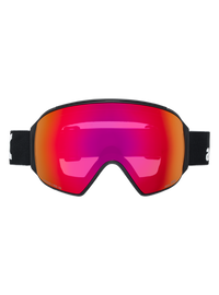 Product image of Anon M4 Goggles (Toric) + Bonus Perceive Lens + MFI® Face Mask[Variant:Frame: Black, Lens: Perceive Sunny Red (14% / S3), Spare Lens: Perceive Cloudy Burst (59% / S1)]