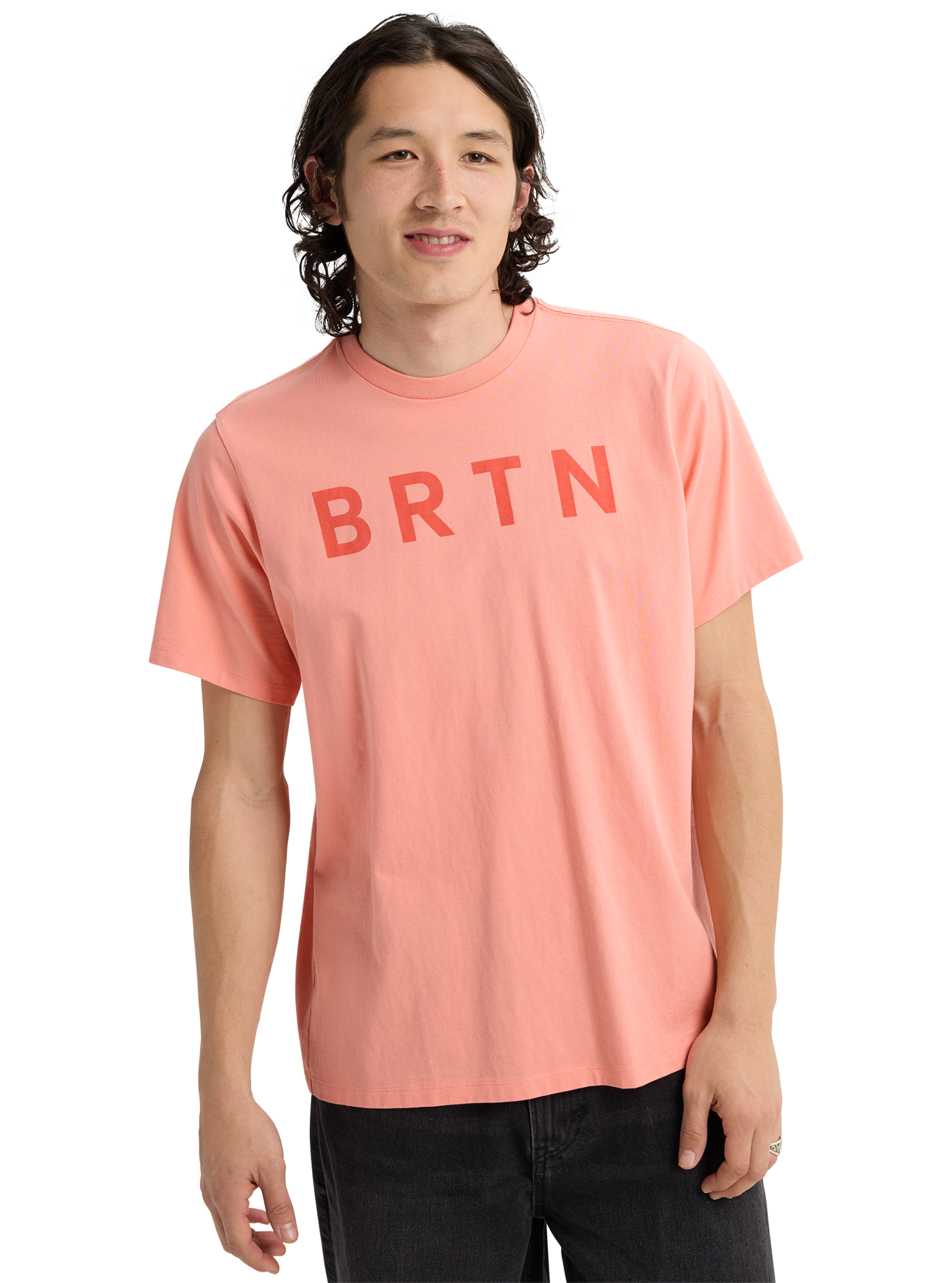 Product image of Burton BRTN Short Sleeve T-Shirt[Variant:Sunrise Coral]