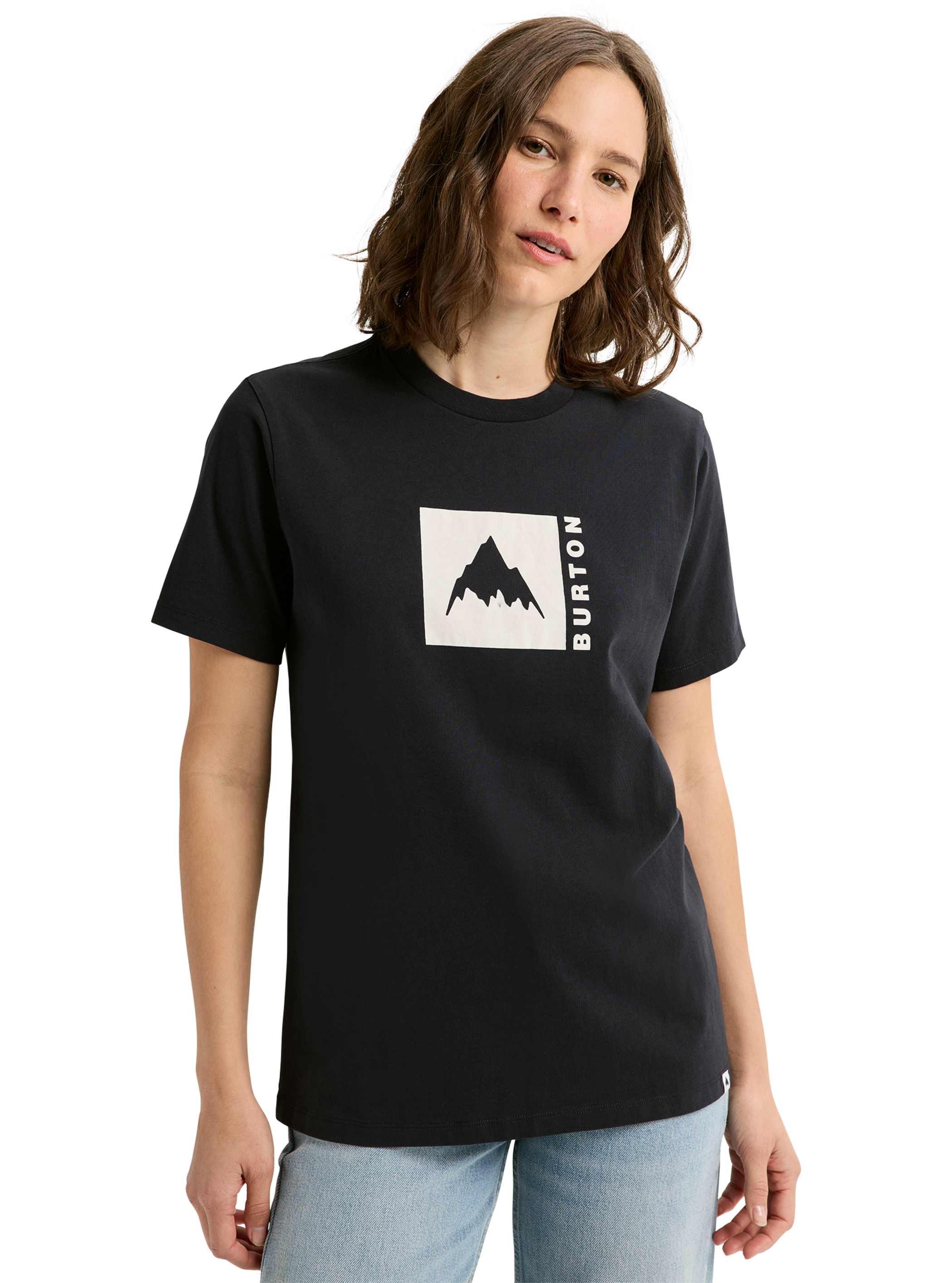 Product image of Burton Classic Mountain Short Sleeve T-Shirt[Variant:True Black]