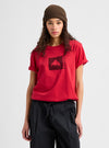 Product image of Men's Burton Classic Mountain High Short Sleeve T-Shirt[Variant:Geranium Red]