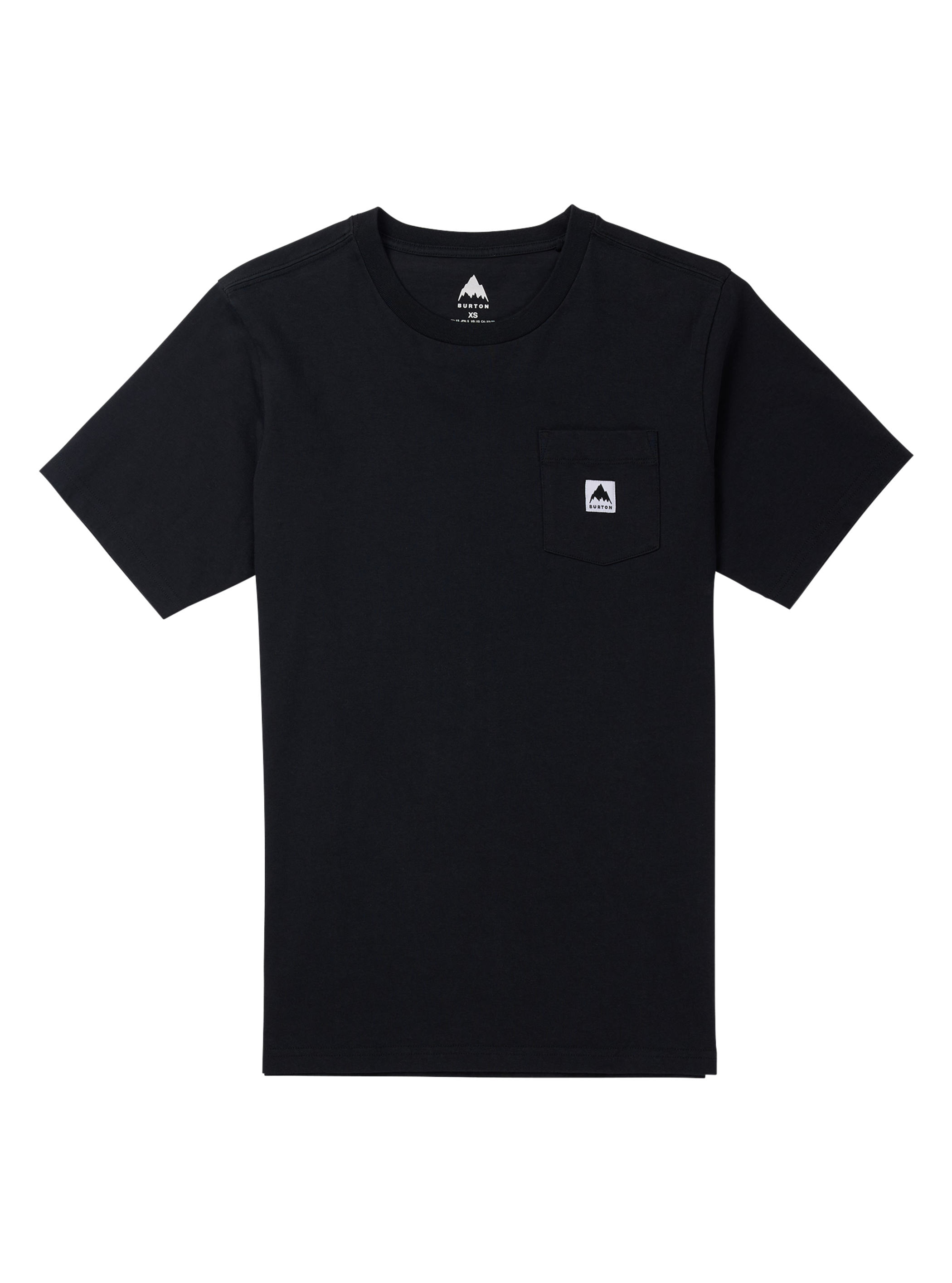 Product image of Burton Colfax Short Sleeve T-Shirt[Variant:True Black]