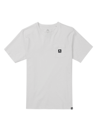 Product image of Burton Colfax Short Sleeve T-Shirt[Variant:Stout White]