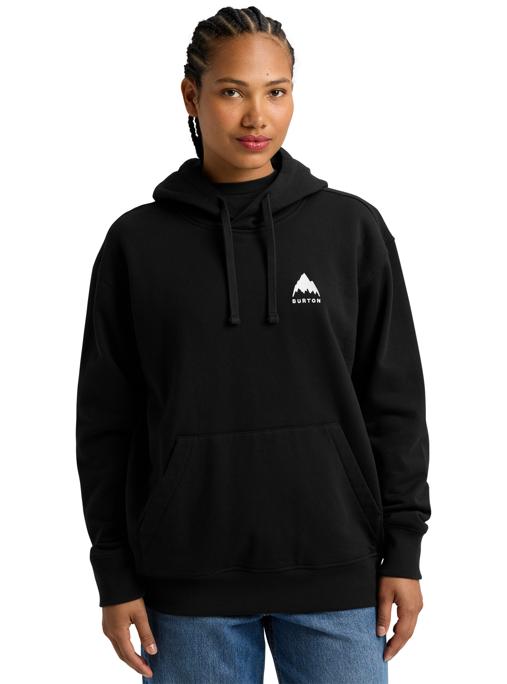Product image of Burton Mountain Pullover Hoodie[Variant:True Black]