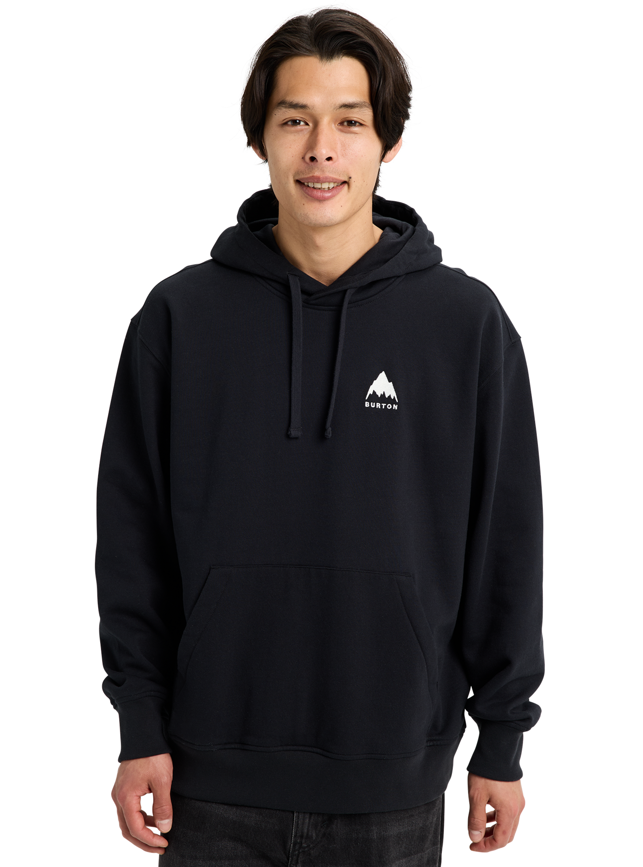 Product image of Burton Mountain Pullover Hoodie[Variant:True Black]