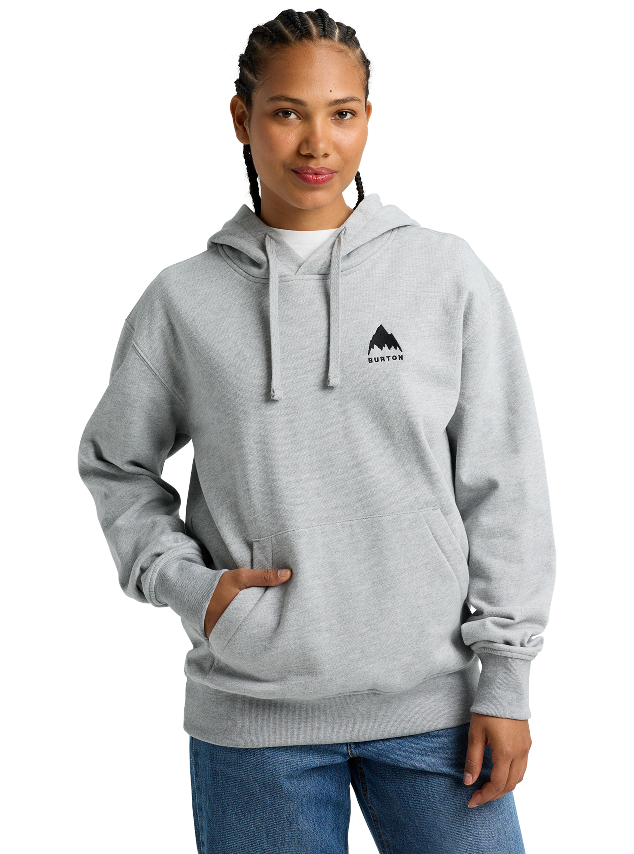 Product image of Burton Mountain Pullover Hoodie[Variant:Gray Heather]