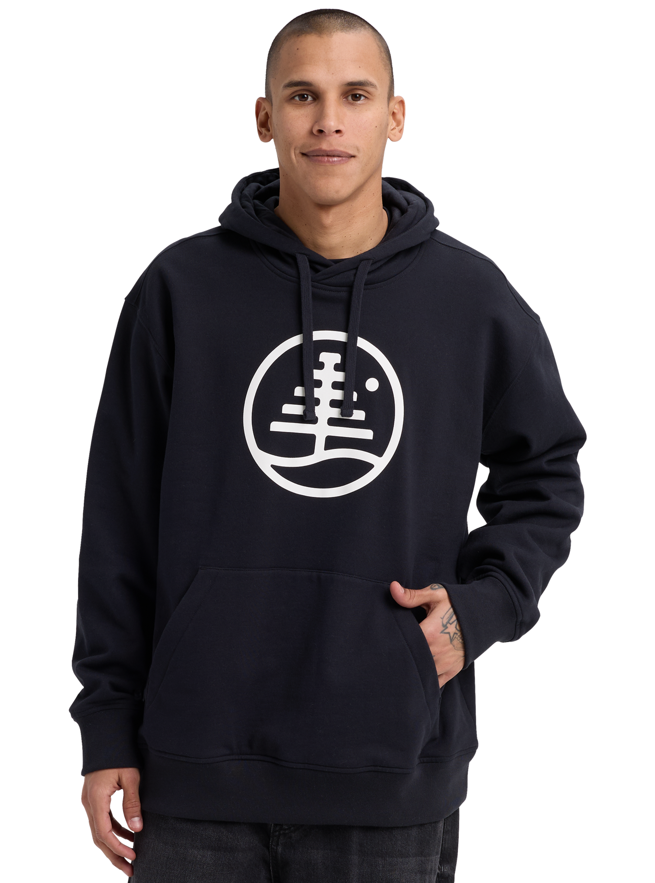 Product image of Burton Family Tree Pullover Hoodie[Variant:True Black]