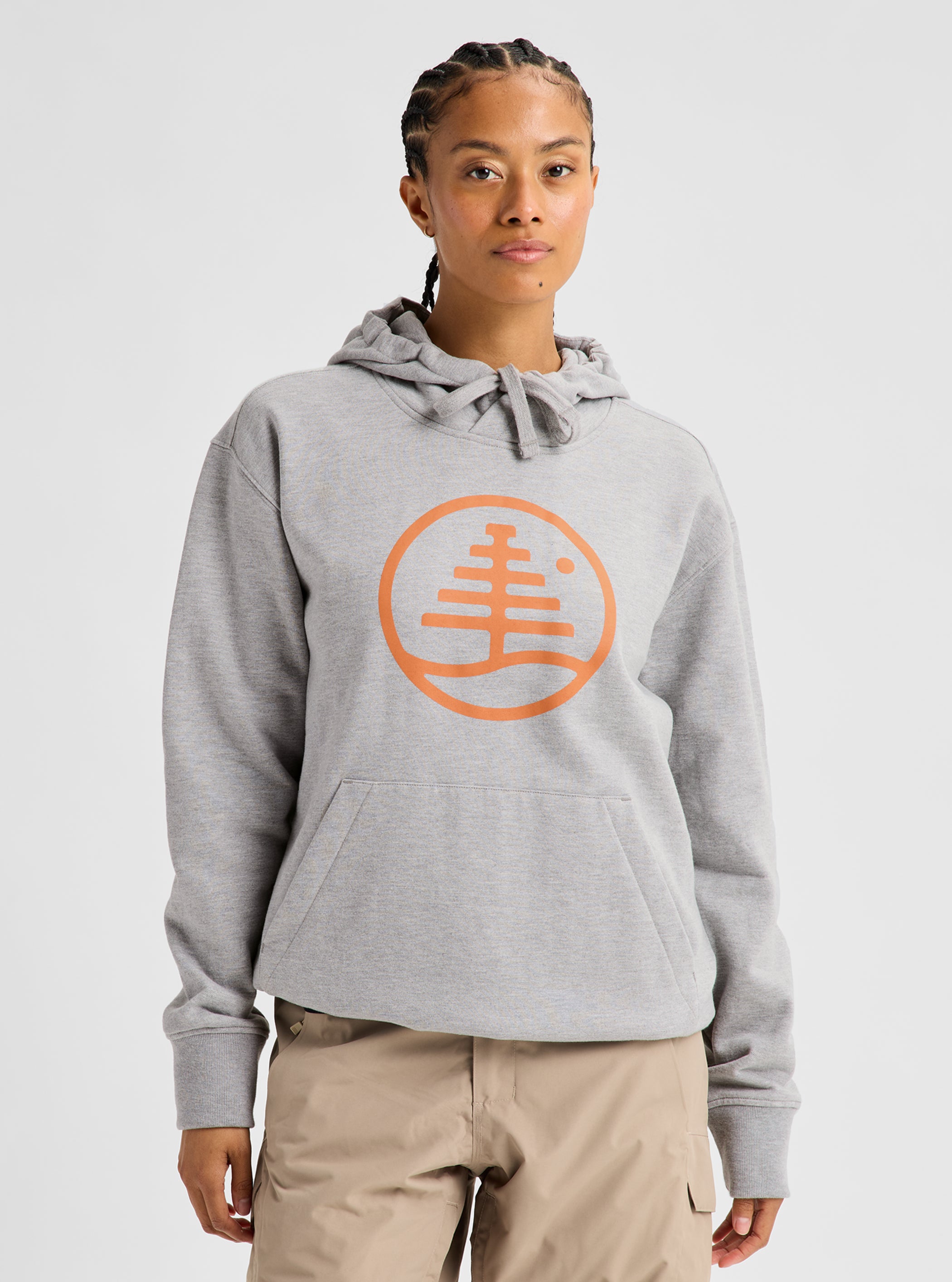 Product image of Men's Burton Family Tree Pullover Hoodie[Variant:Gray Heather]