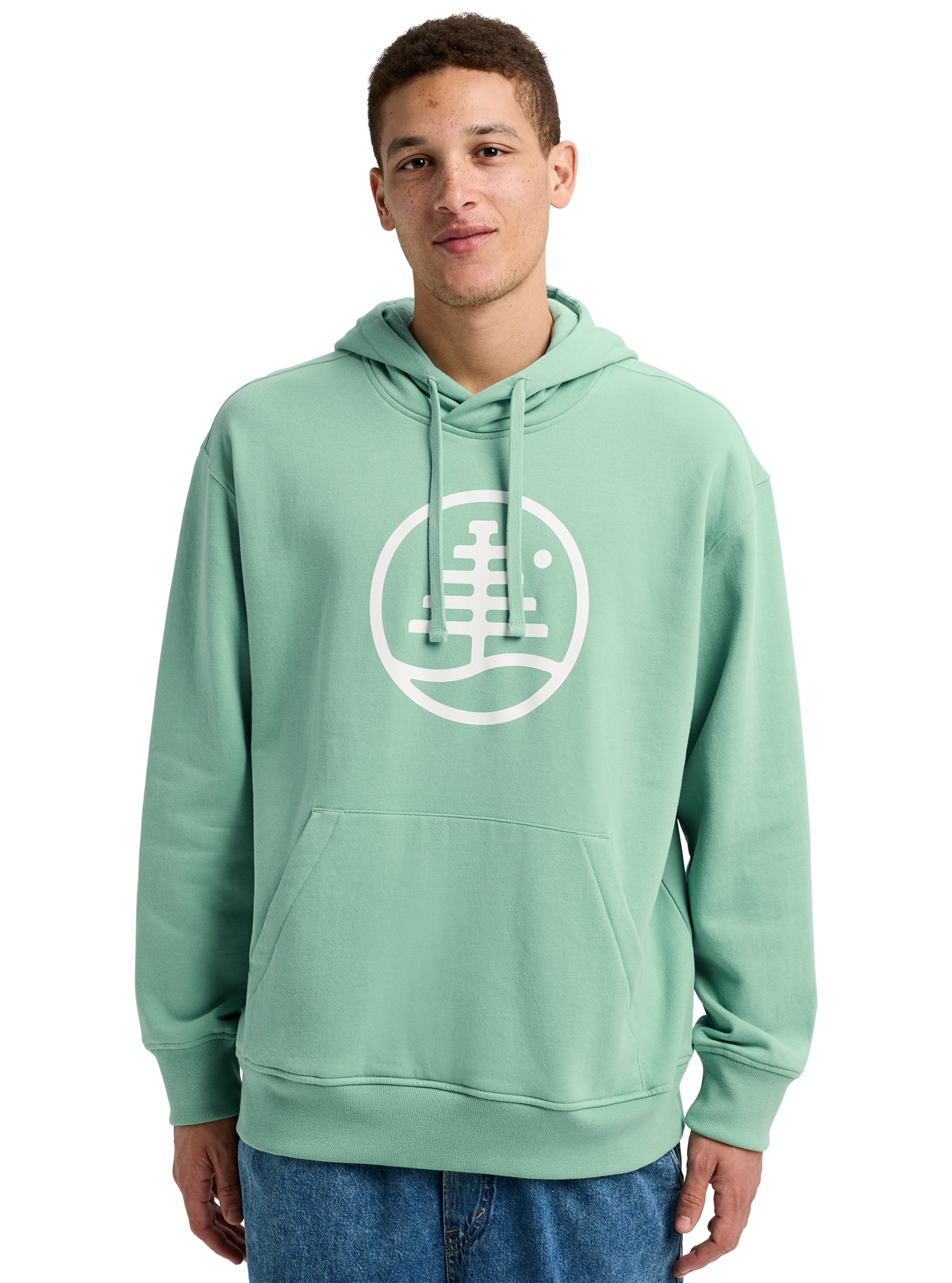 Product image of Burton Family Tree Pullover Hoodie[Variant:Soft Sage]