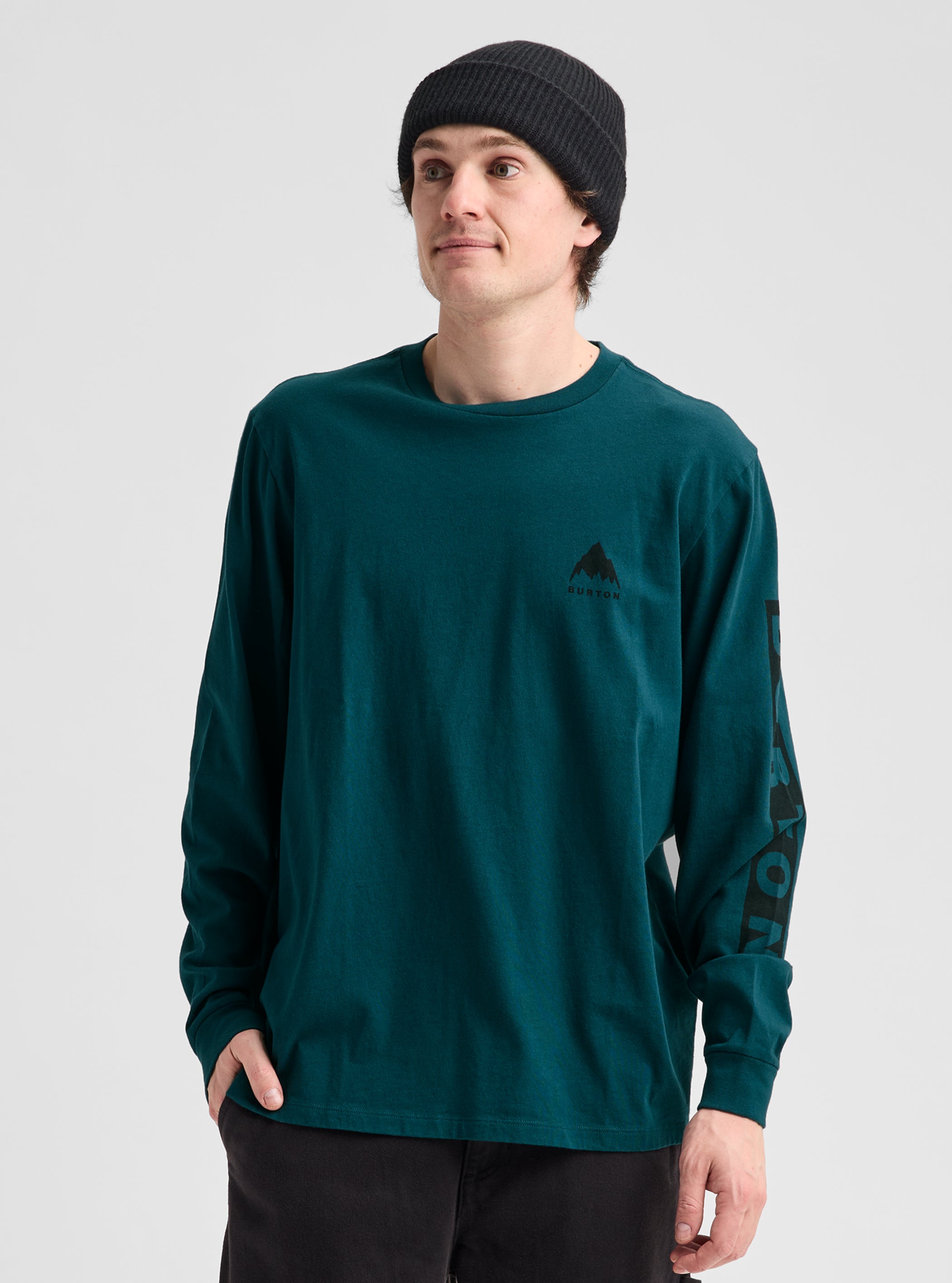 Product image of Men's Burton Elite Long Sleeve T-Shirt[Variant:Atlantic Teal]