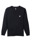 Product image of Burton Colfax Long Sleeve T-Shirt[Variant:True Black]