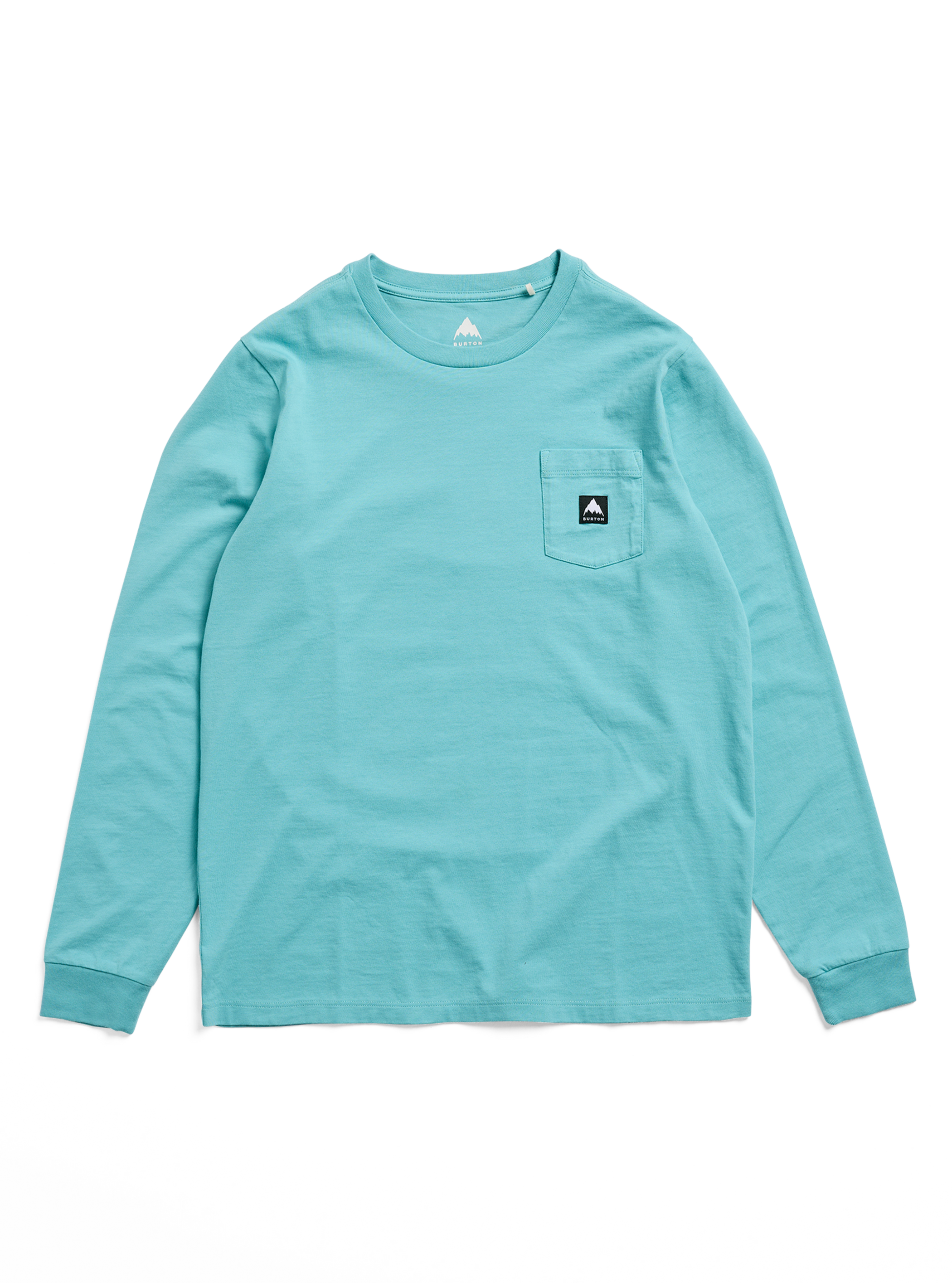 Product image of Men's Burton Colfax Long Sleeve T-Shirt[Variant:Mineral Blue]