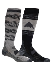 Product image of Men's Burton Performance Lightweight Socks (2 Pack)[Variant:True Black]