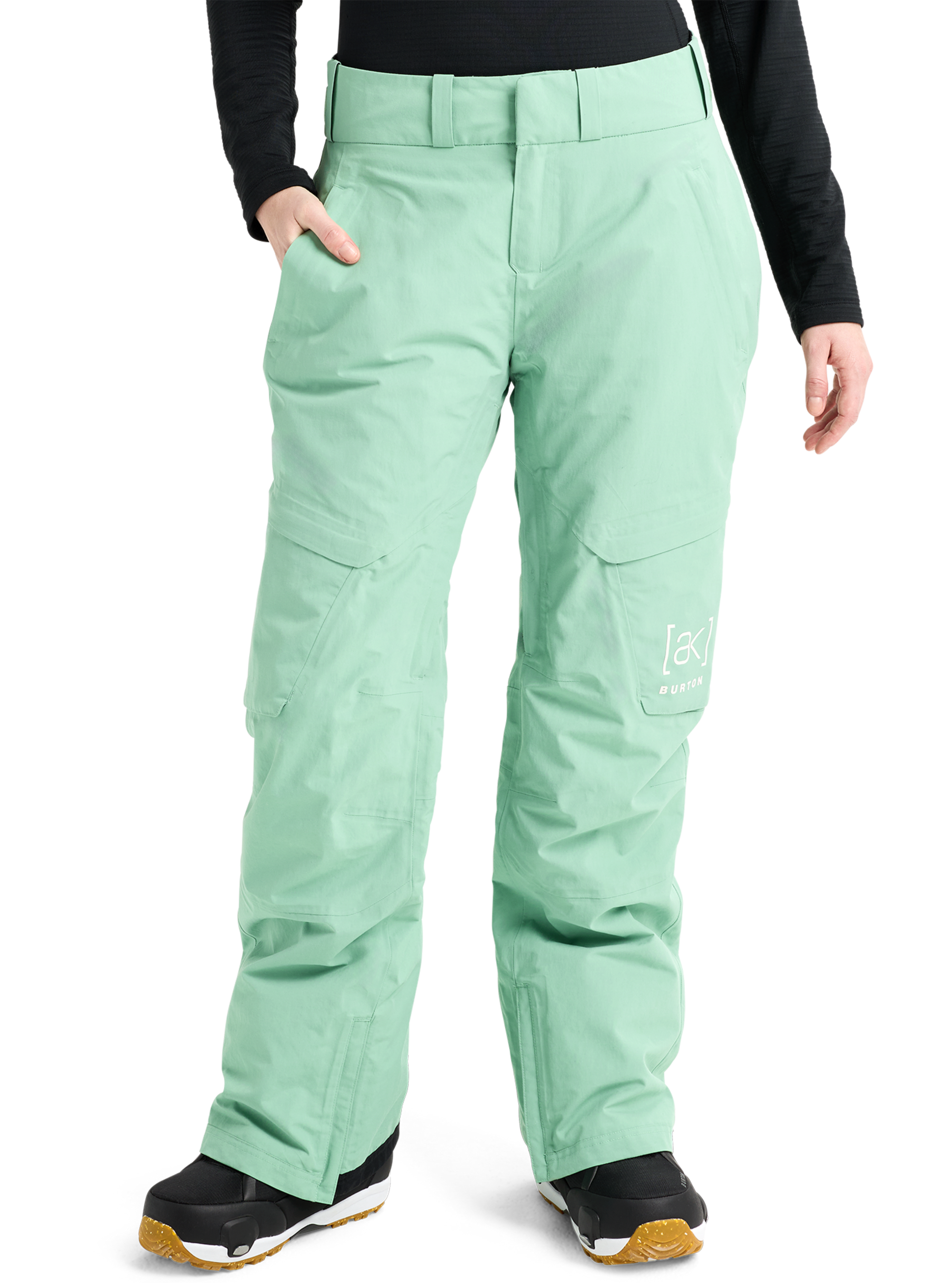 Product image of Women's Burton [ak] Summit GORE‑TEX 2L Insulated Pants[Variant:Soft Sage]