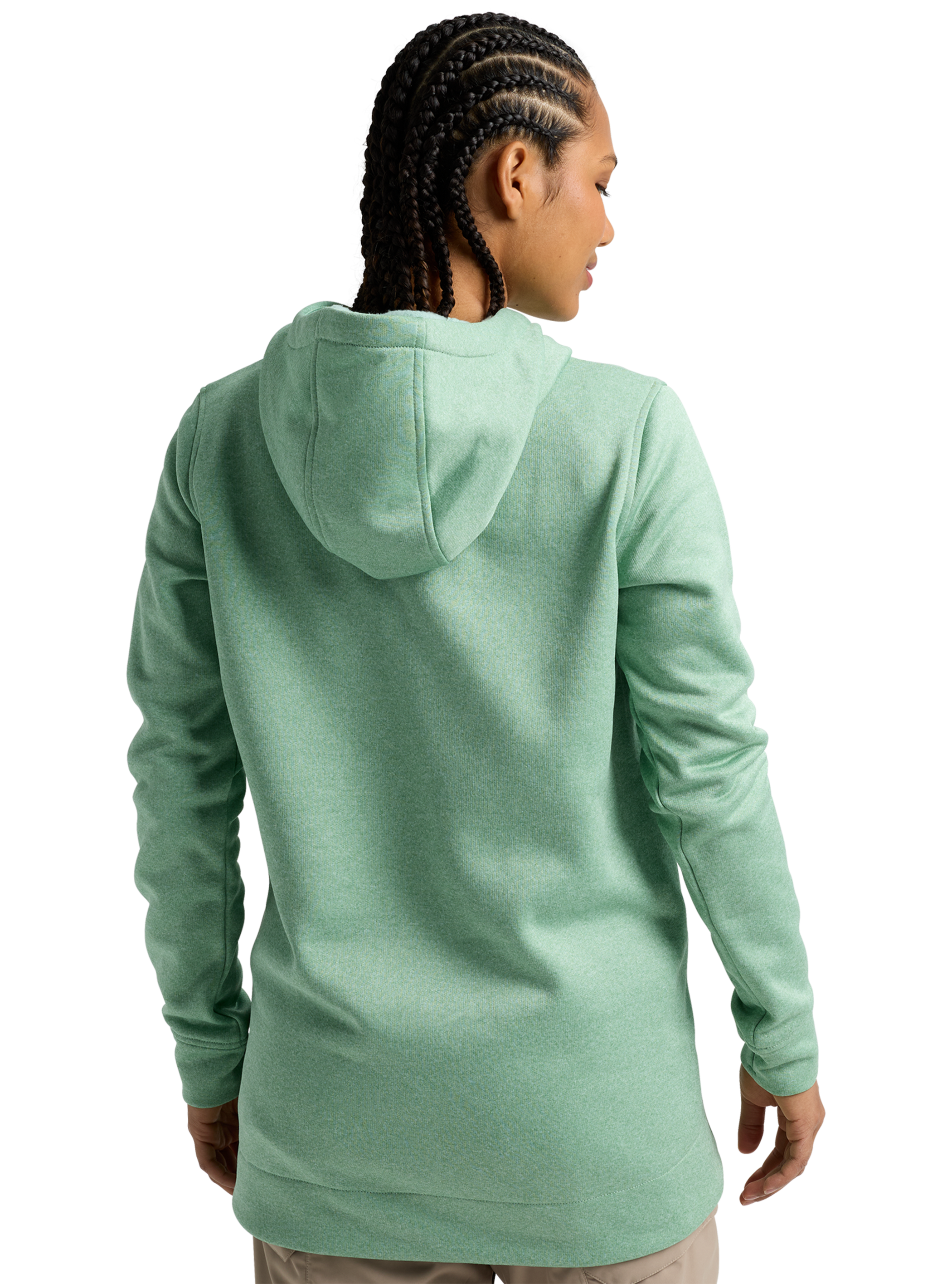 Product image of Women's Burton Oak Long Pullover Hoodie[Variant:Soft Sage Heather]