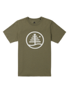 Product image of Burton Family Tree Short Sleeve T-Shirt[Variant:Forest Moss]