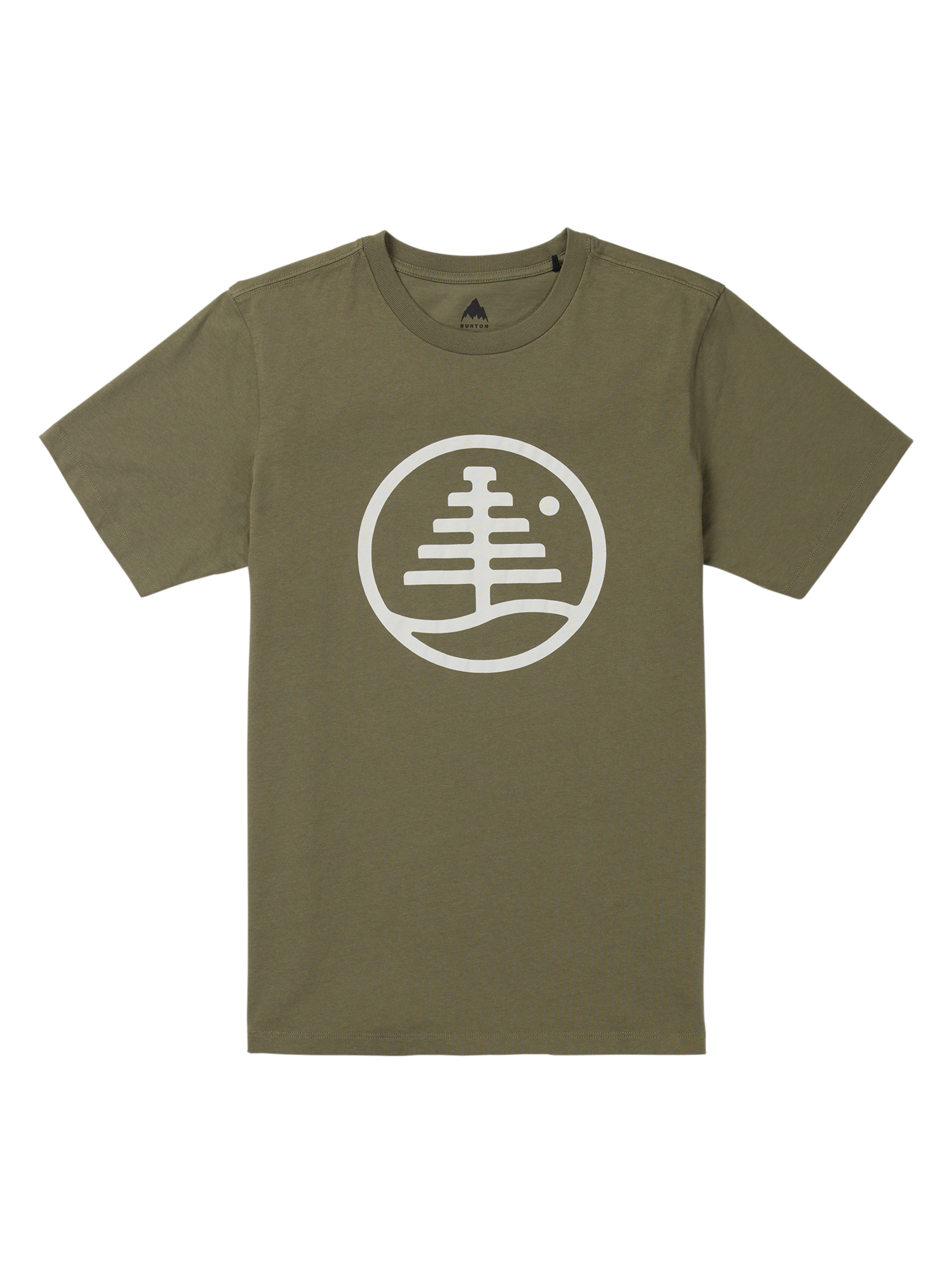 Product image of Burton Family Tree Short Sleeve T-Shirt[Variant:Forest Moss]