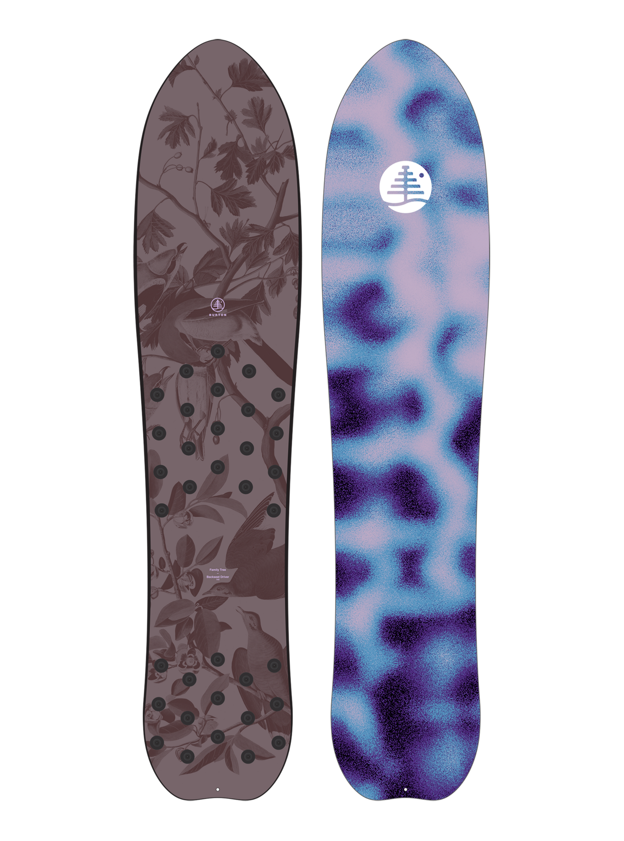 Product image of Burton Family Tree Backseat Driver Pow Surfing Snowboard[Variant:Graphic]