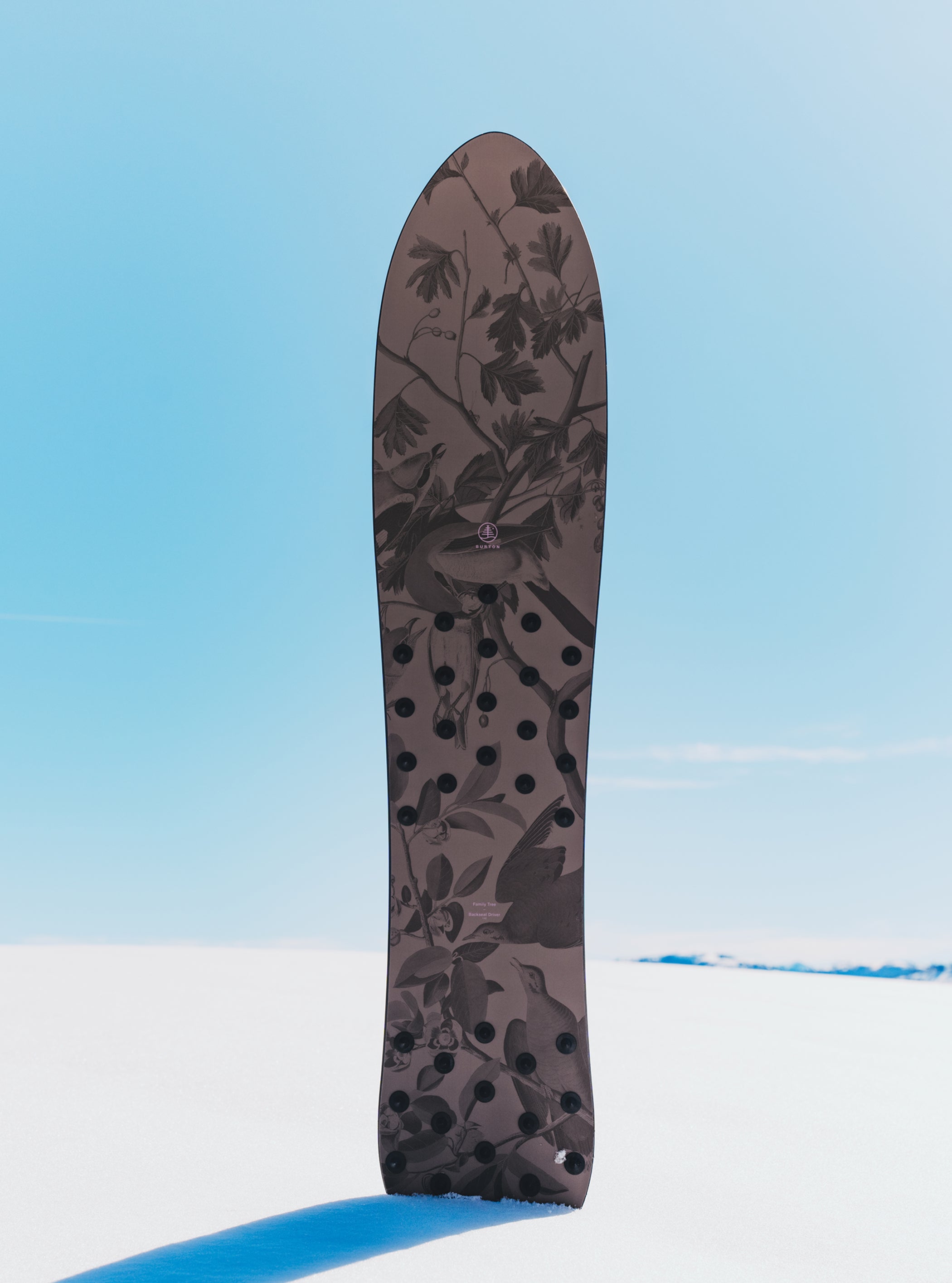 Burton Family Tree Backseat Driver Pow Surfing Snowboard