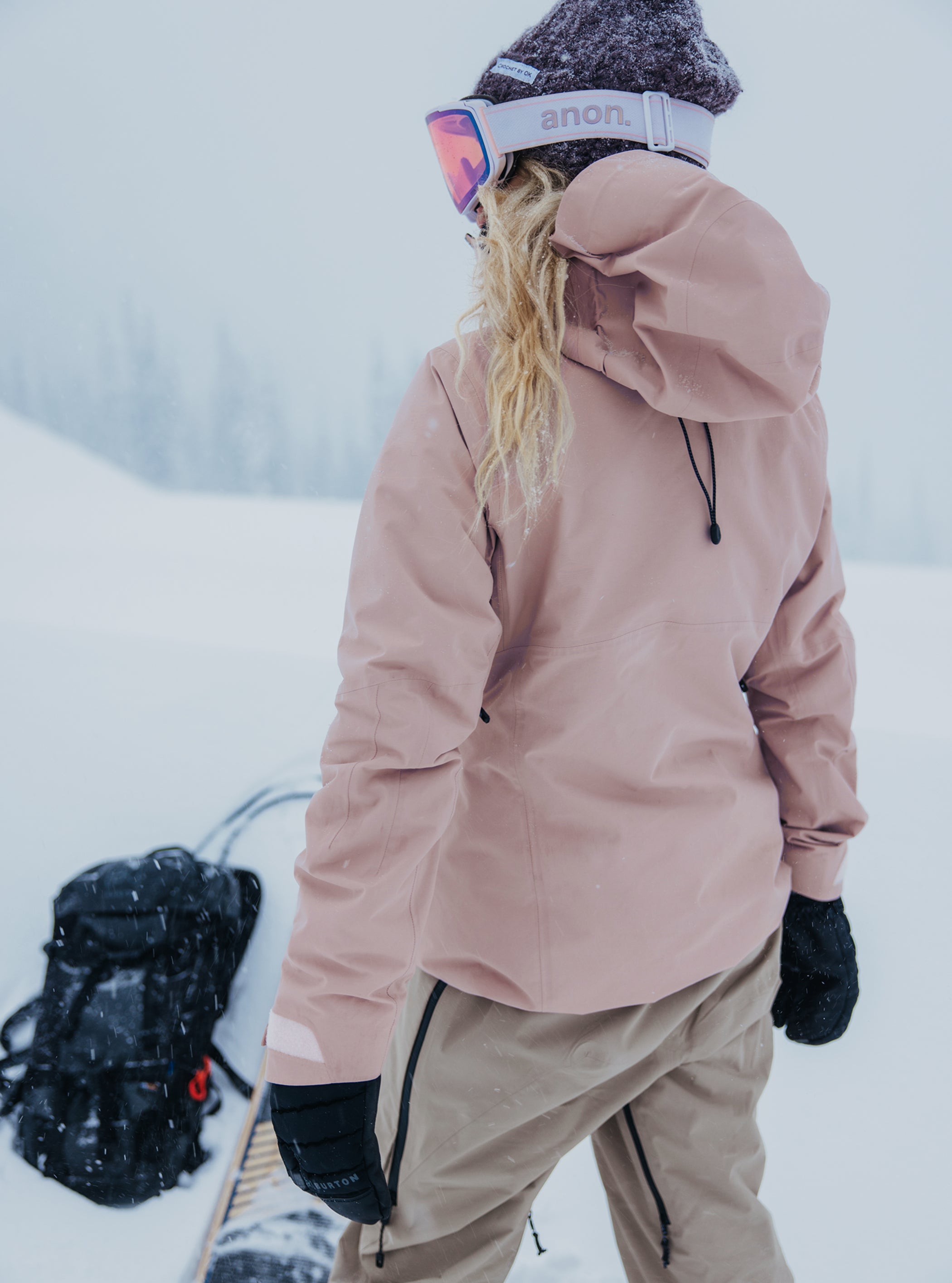 Product image of Women's Burton [ak] Upshift GORE-TEX 2L Jacket[Variant:Shadow Pink]
