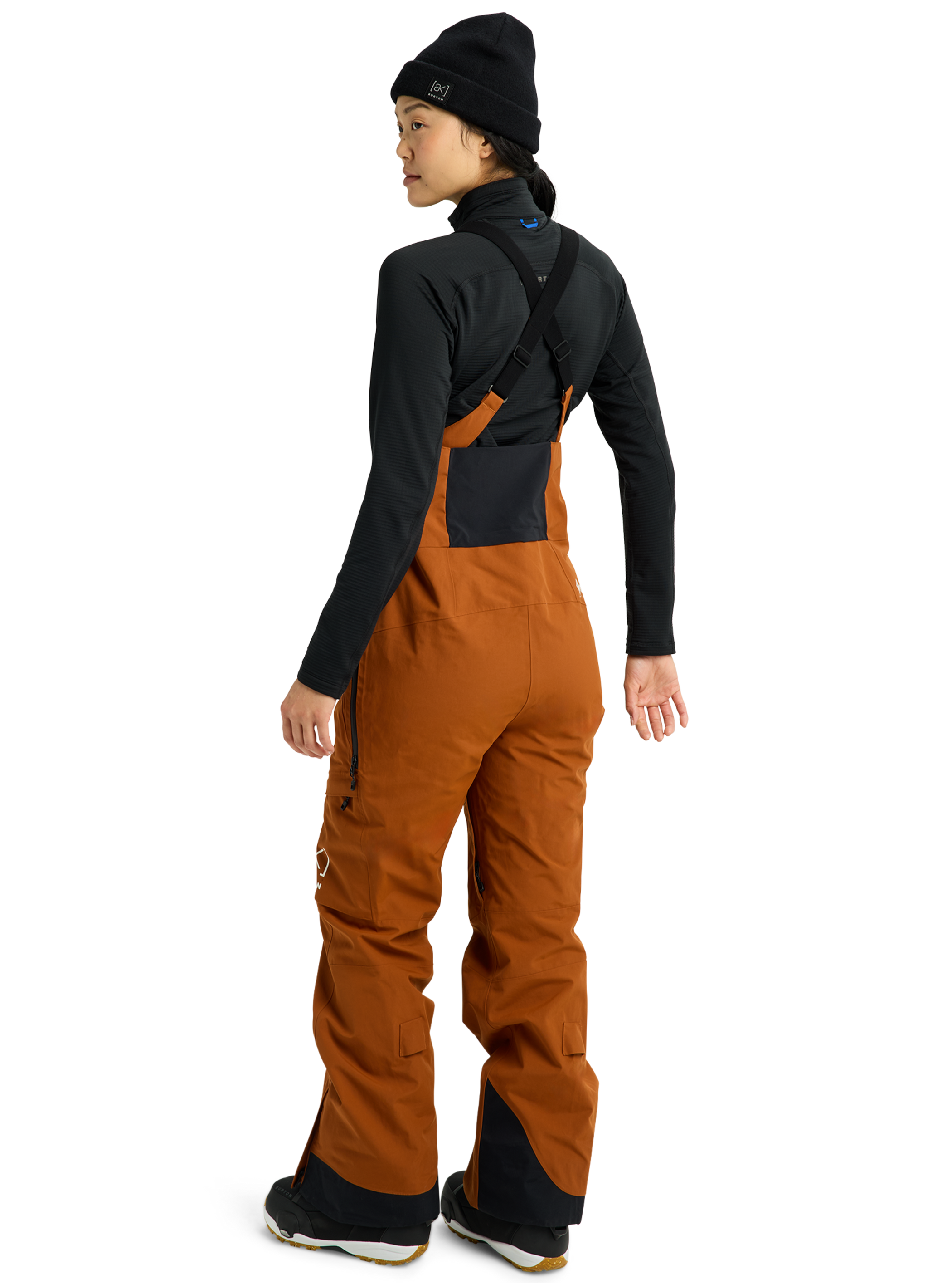 Product image of Women's Burton [ak] Kimmy GORE-TEX 2L Bib Pants[Variant:Chestnut Brown]