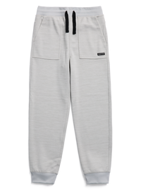 Product image of Kids' Burton Oak Fleece Pants[Variant:Gray Cloud Heather]