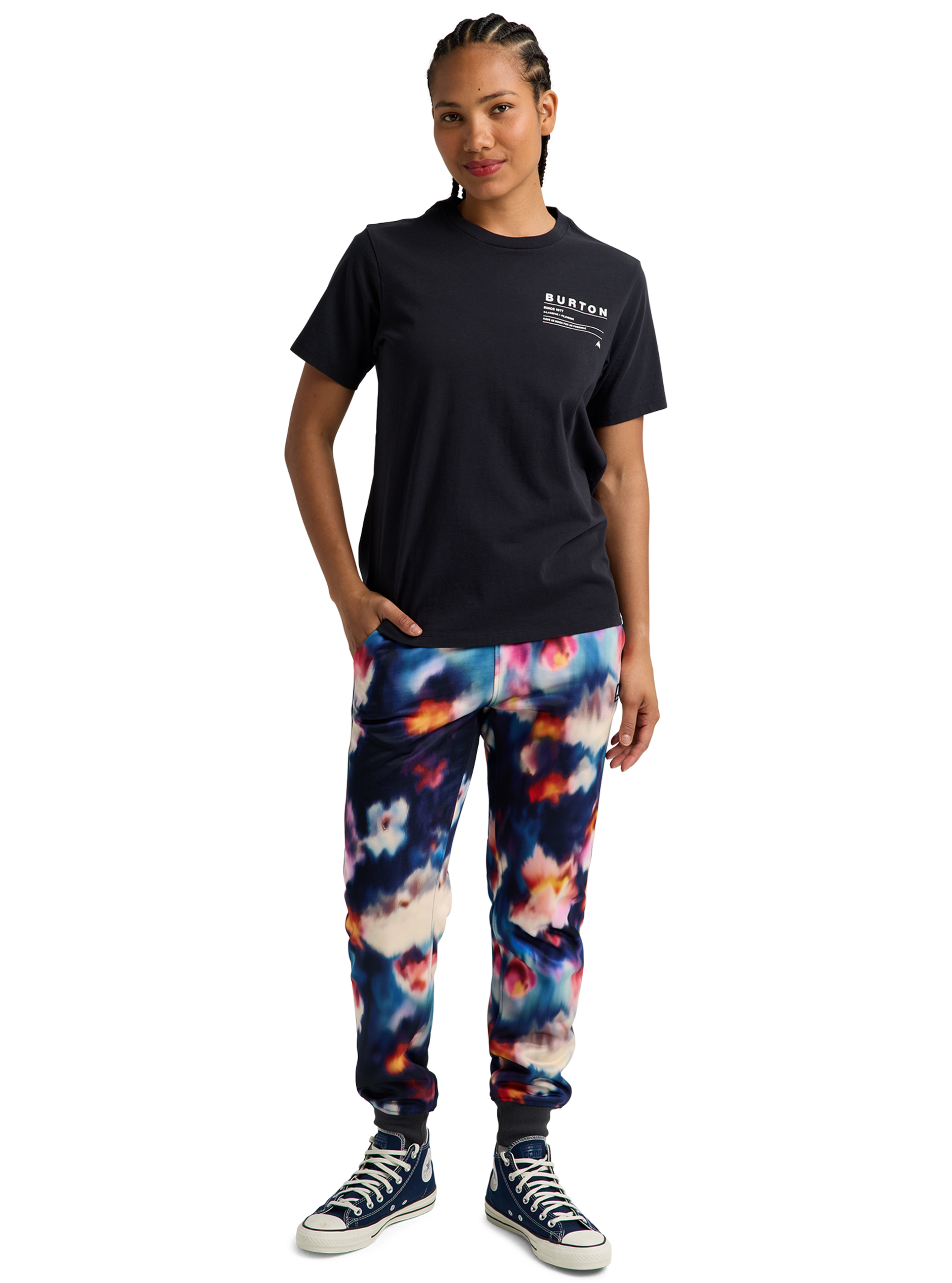 Product image of Women's Burton Oak Fleece Pants[Variant:Floral Blur]