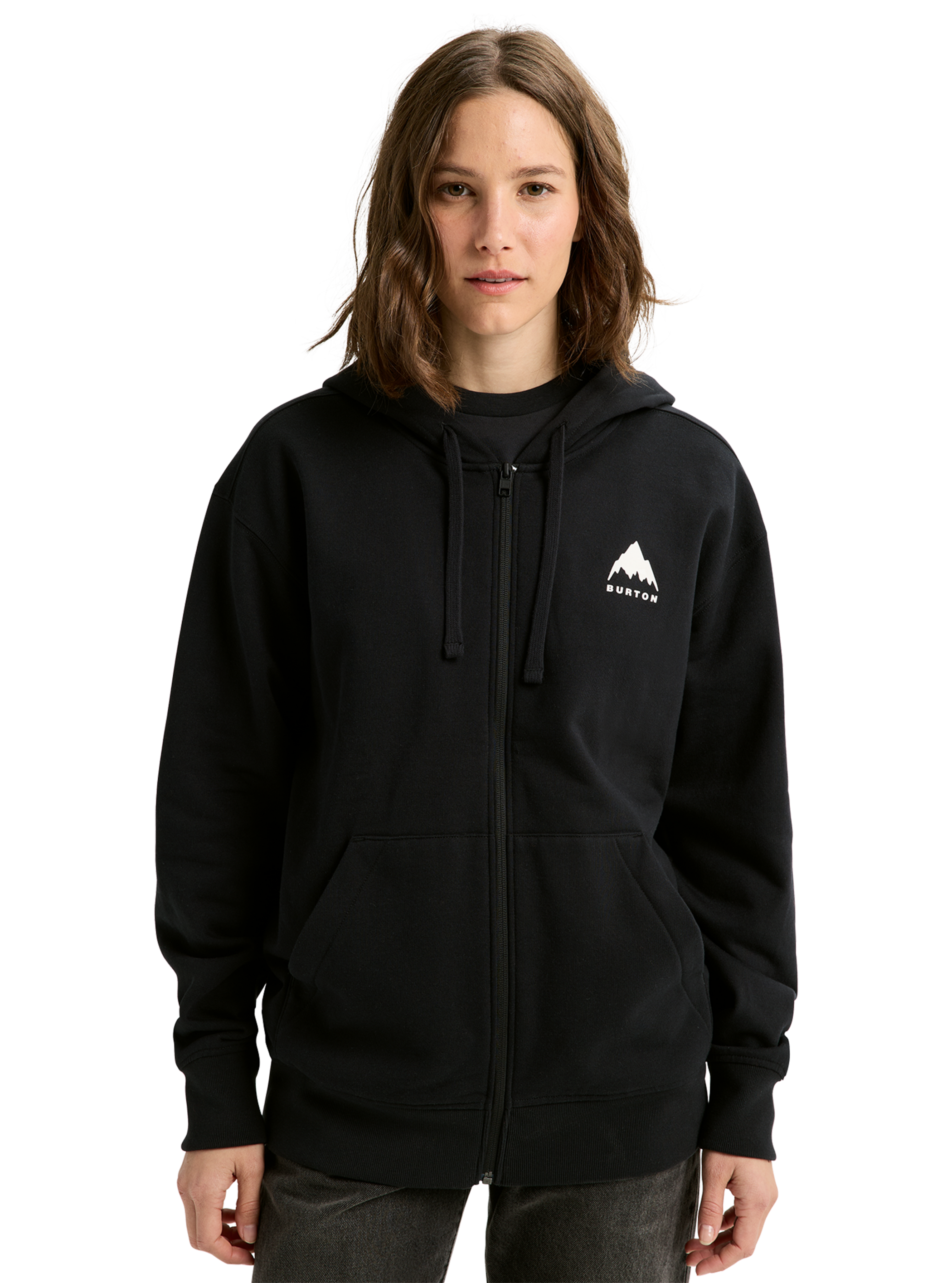 Product image of Burton Elite Full-Zip Hoodie[Variant:True Black]