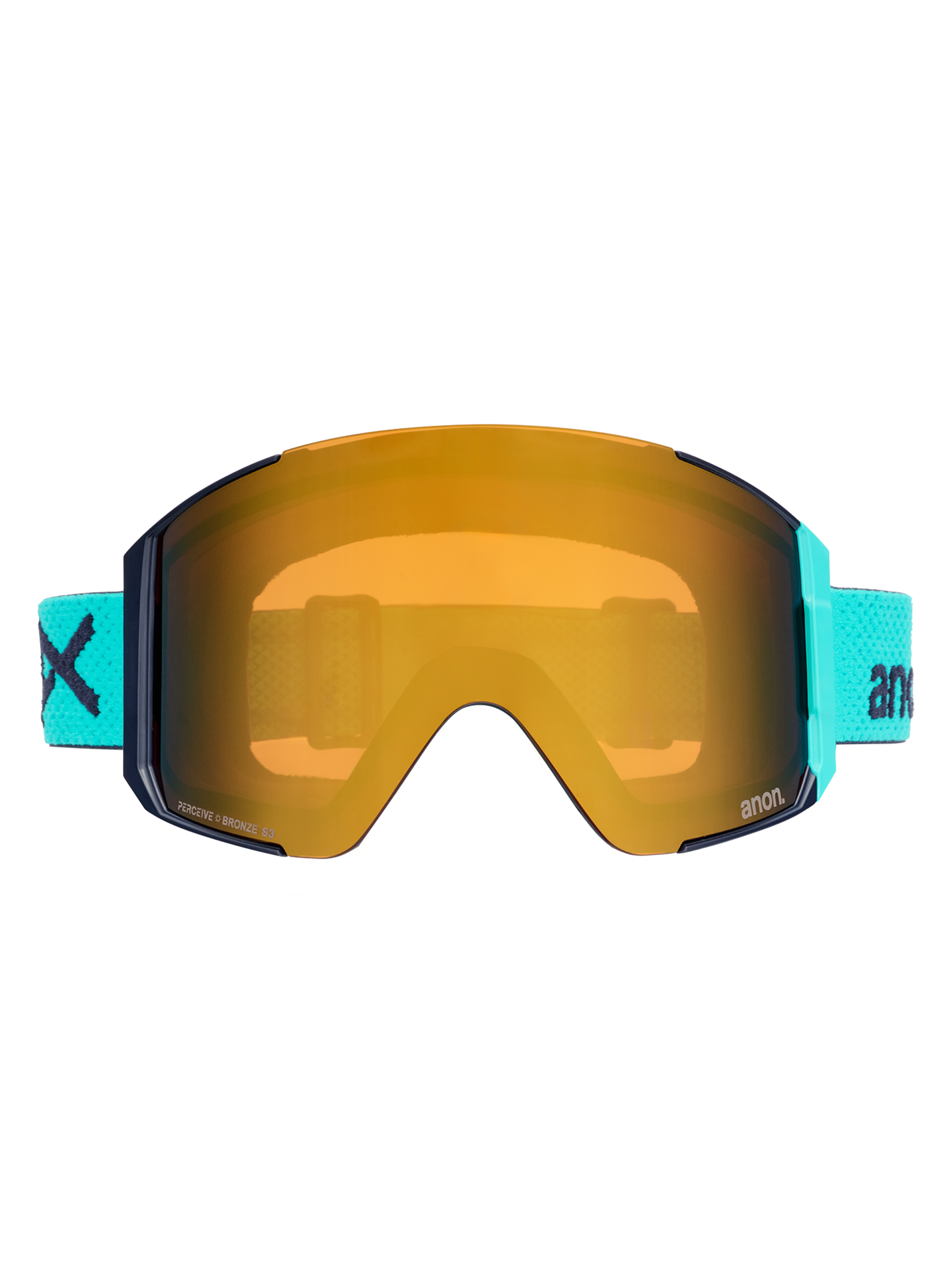 Product image of Anon Sync Goggles + Bonus Lens + MFI® Face Mask[Variant:Frame: Marine, Lens: Perceive Sunny Bronze (17% / S3), Spare Lens: Perceive Cloudy Burst (59% / S1)]