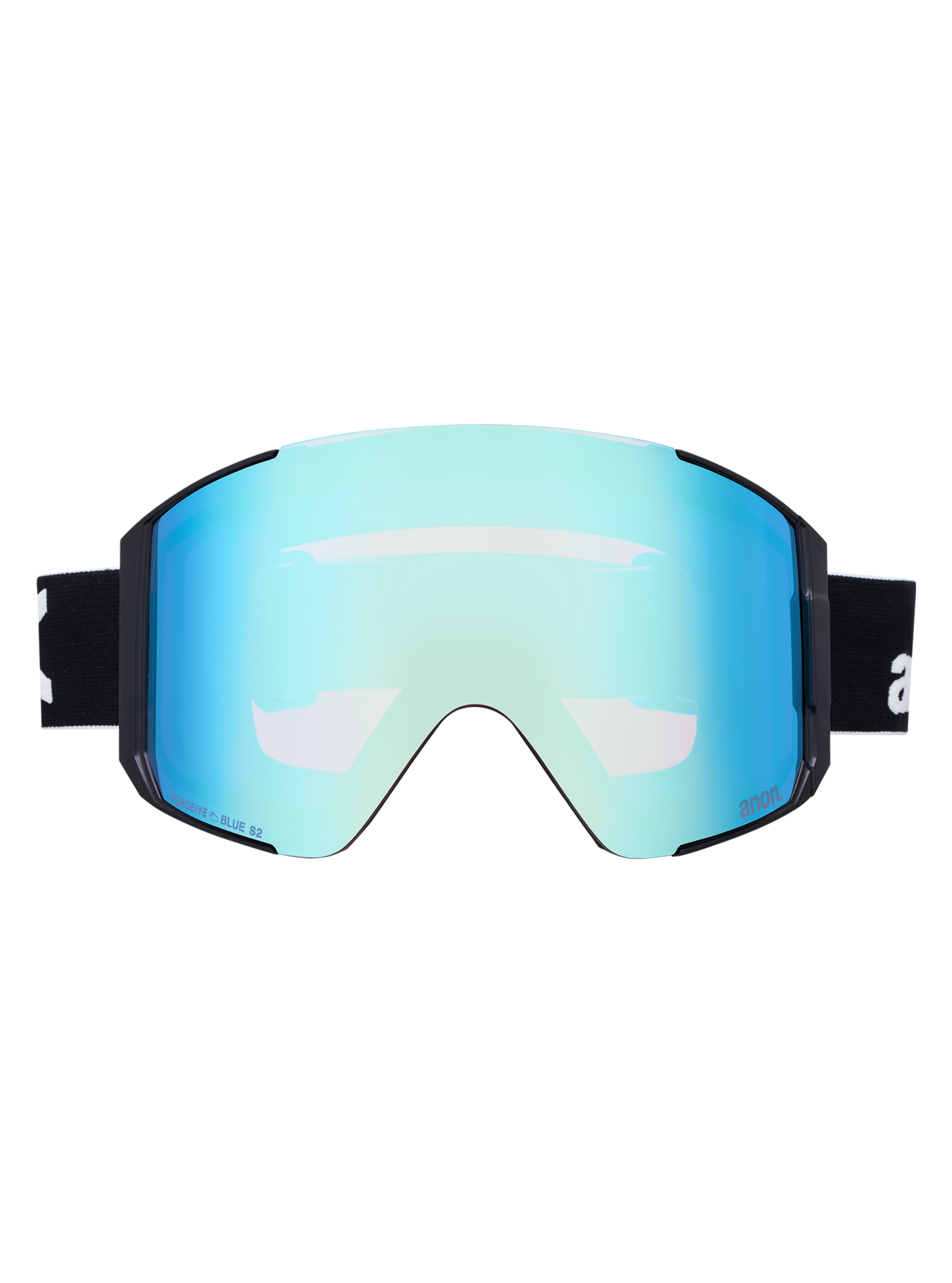 Product image of Anon Sync Goggles + Bonus Lens + MFI® Face Mask[Variant:Frame: Black, Lens: Perceive Variable Blue (21% / S2), Spare Lens: Perceive Cloudy Pink (53% / S1)]