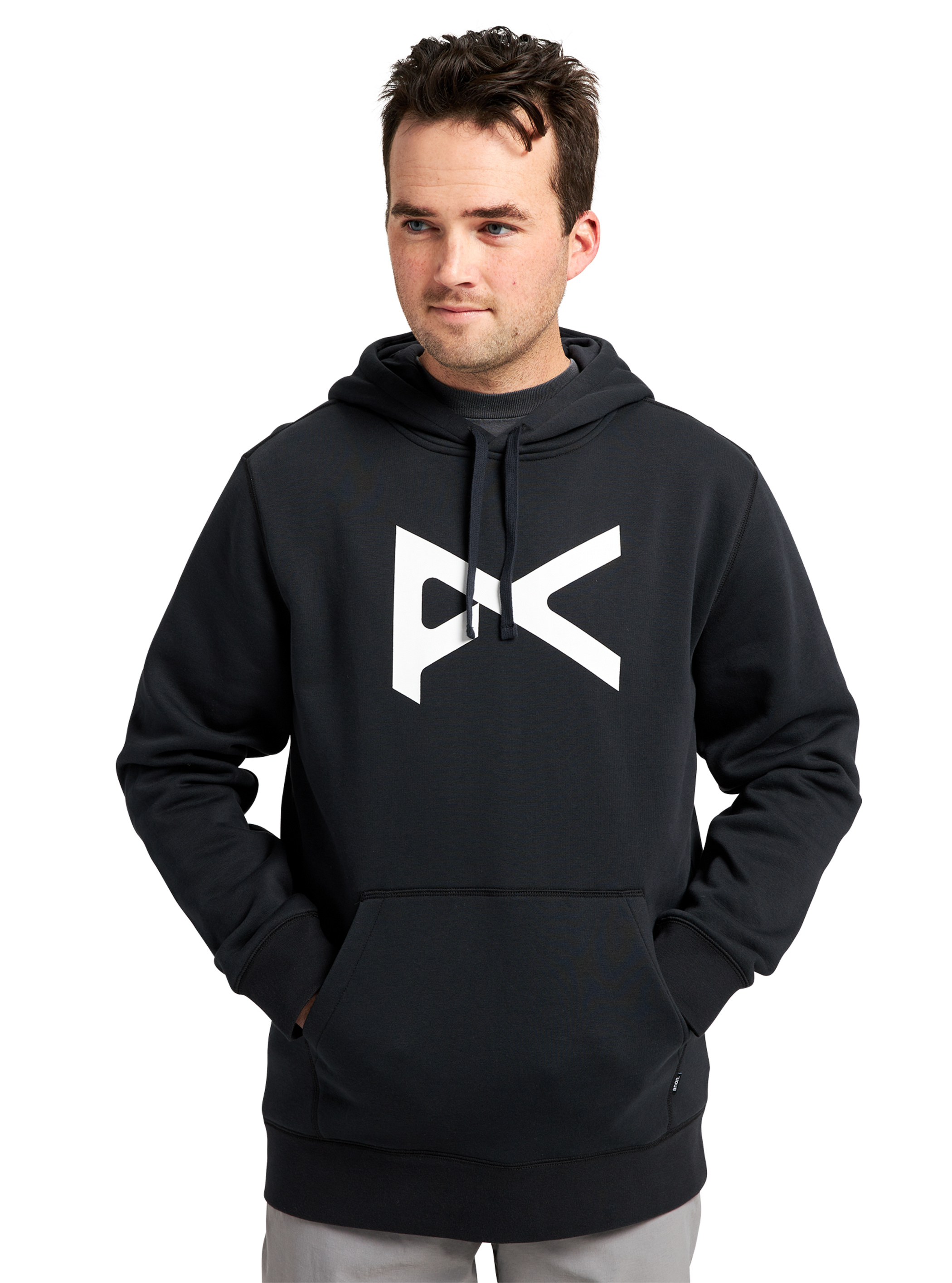 Product image of Men's Anon Pullover Hoodie[Variant:True Black]