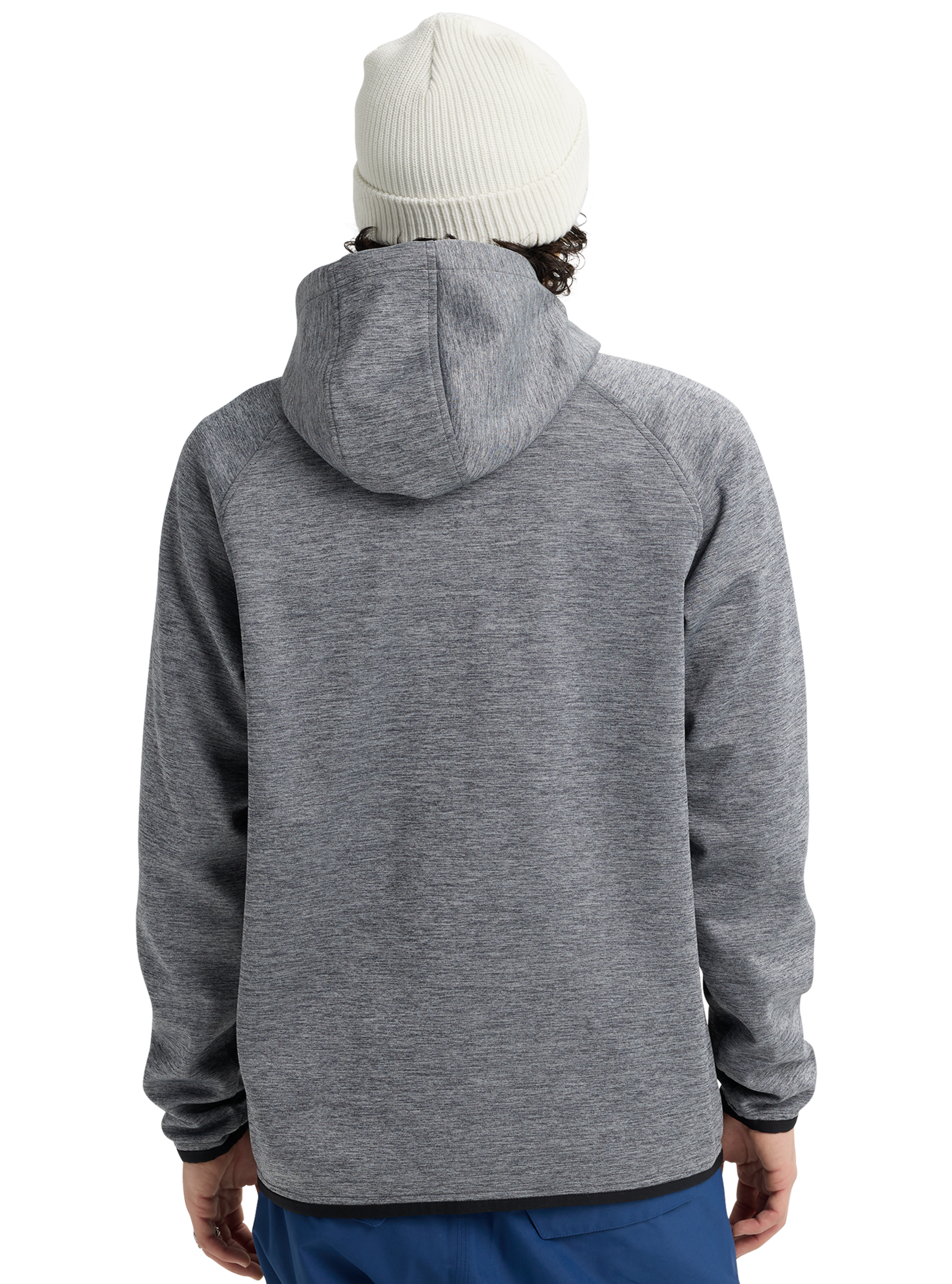 Product image of Men's Burton Crown Weatherproof Full-Zip Fleece[Variant:True Black Heather]