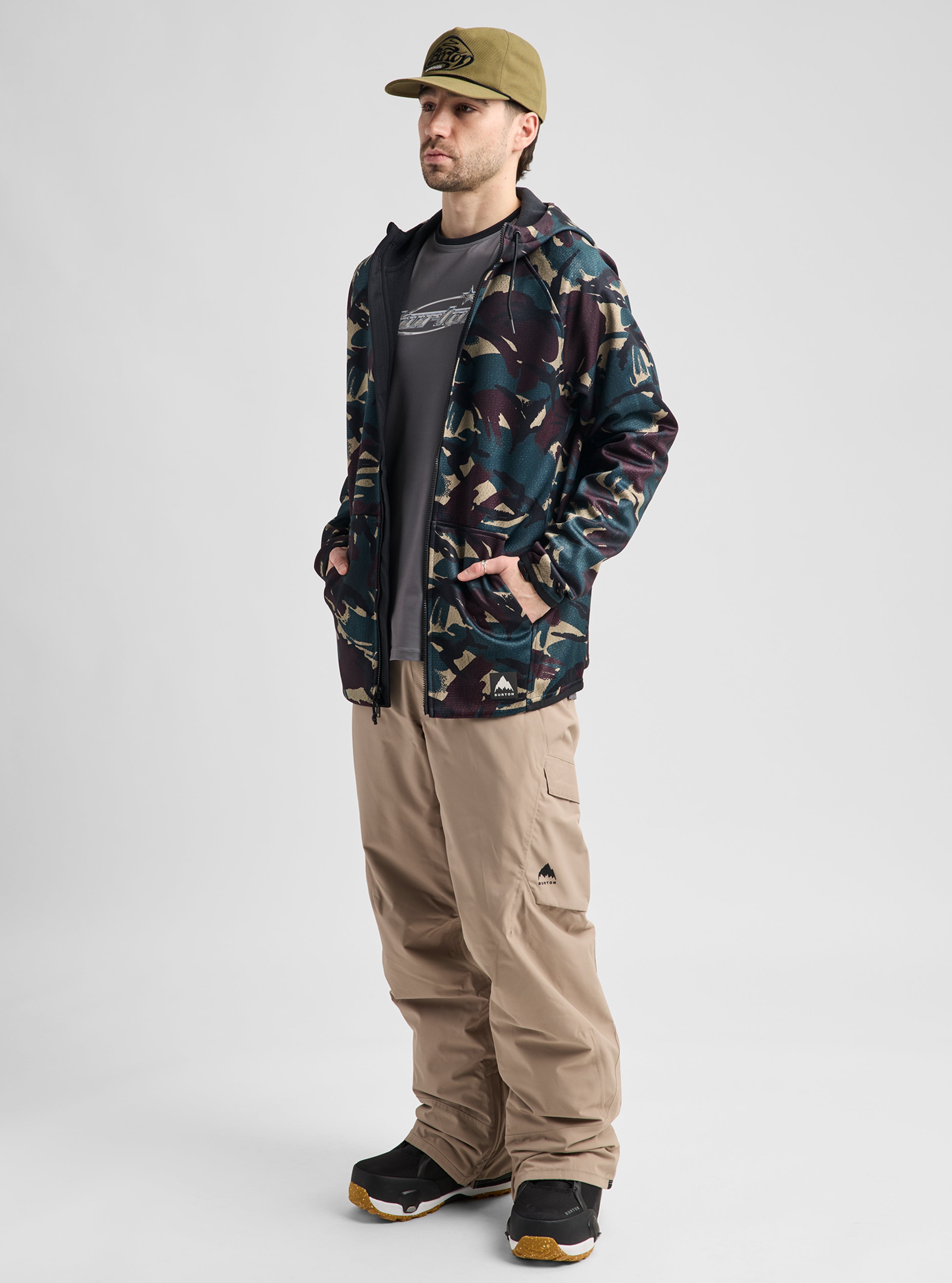 Men's Burton Crown Weatherproof Full-Zip Fleece | Burton.com Men's Burton Crown Weatherproof Full-Zip Fleece | Burton.com