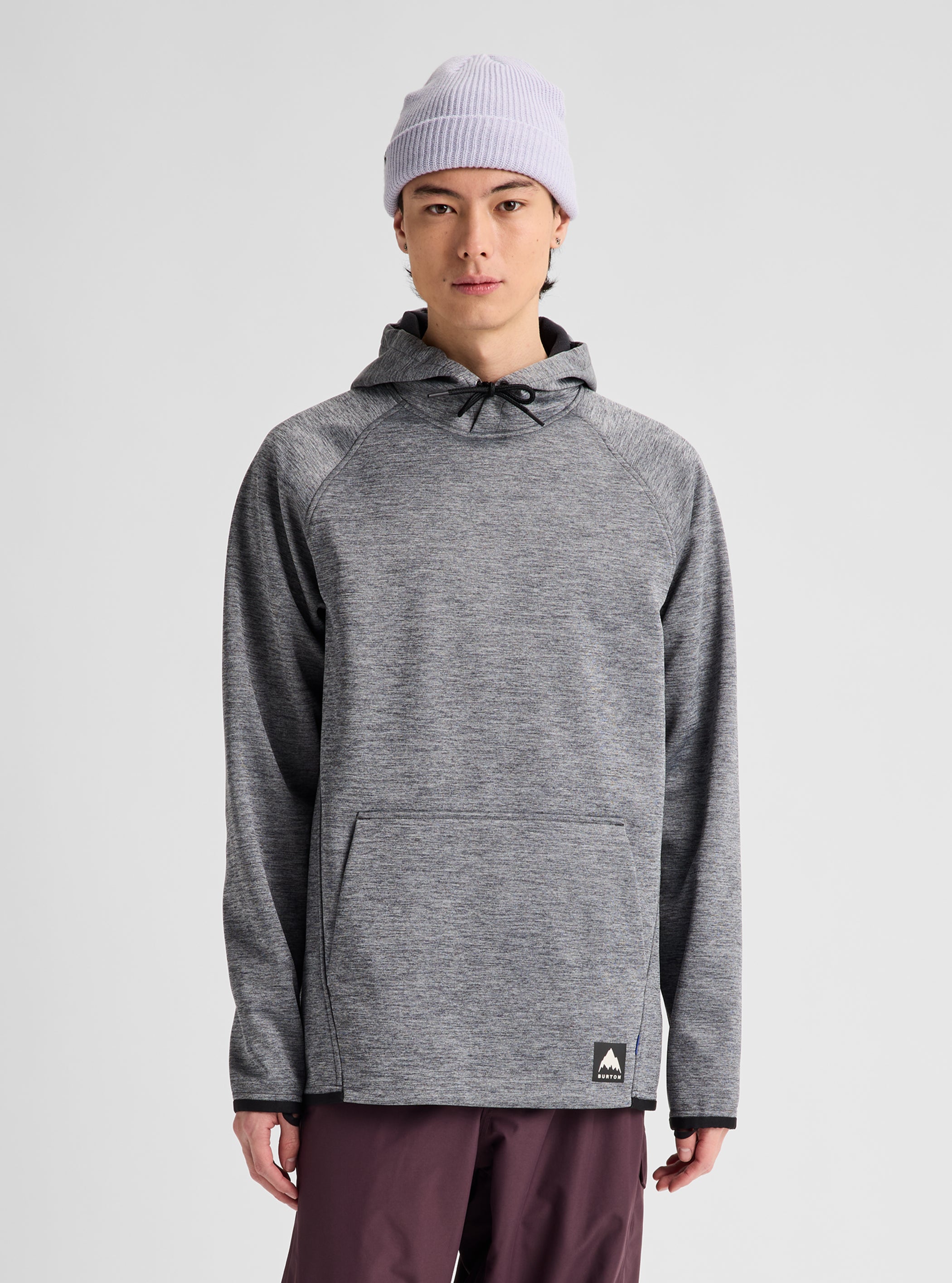 Product image of Men's Burton Crown Weatherproof Fleece Pullover[Variant:True Black Heather]