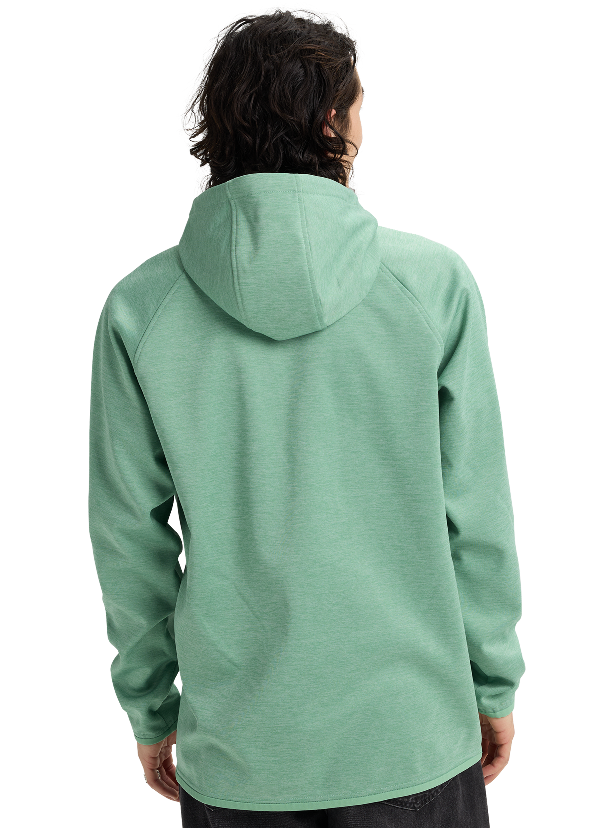 Product image of Men's Burton Crown Weatherproof Fleece Pullover[Variant:Soft Sage Heather]