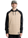 Product image of Men's Burton Crown Weatherproof Fleece Pullover[Variant:Summit Taupe Heather / True Black]