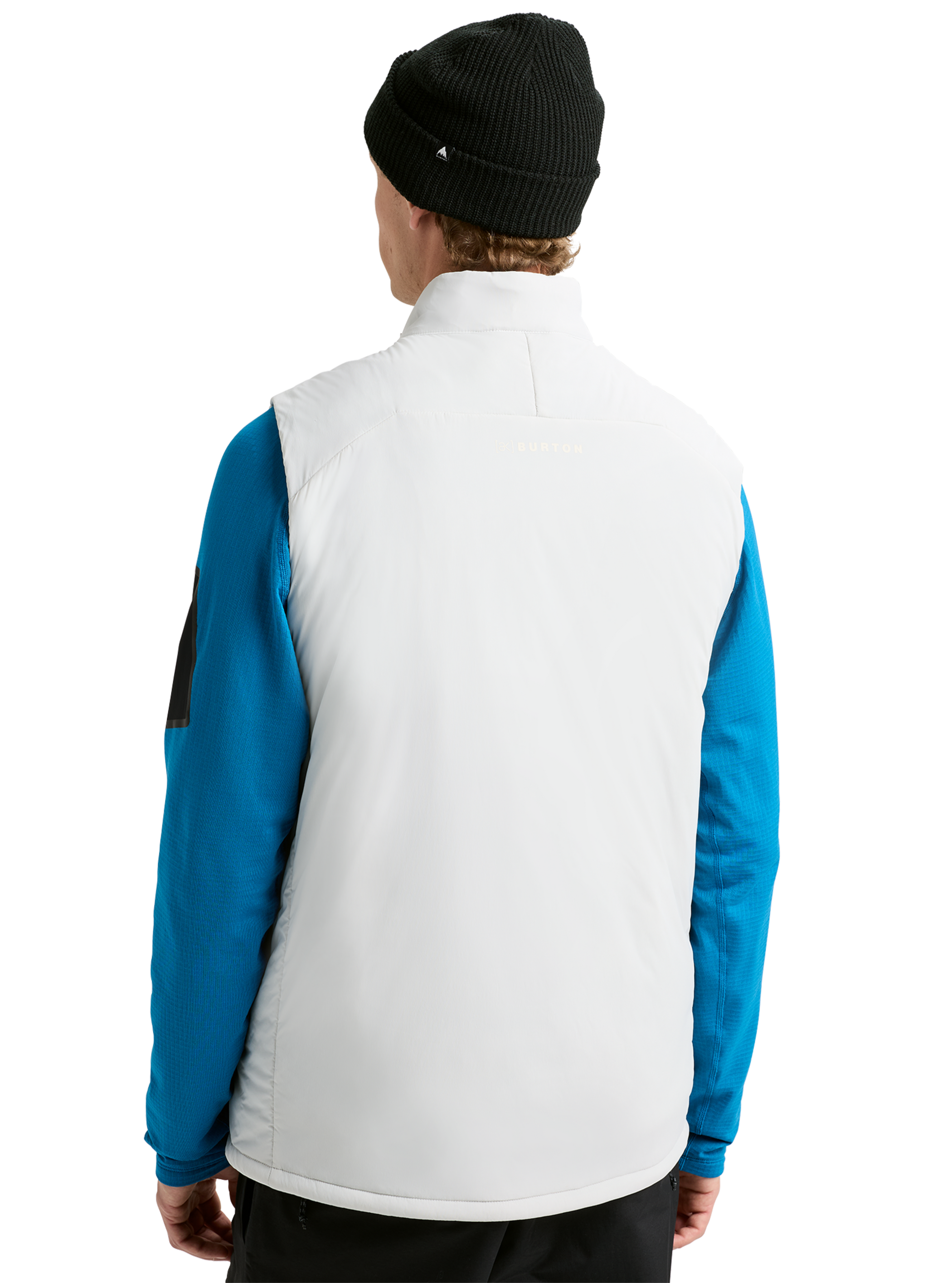 Product image of Men's Burton [ak] Helium Stretch Insulated Vest[Variant:Gray Cloud]