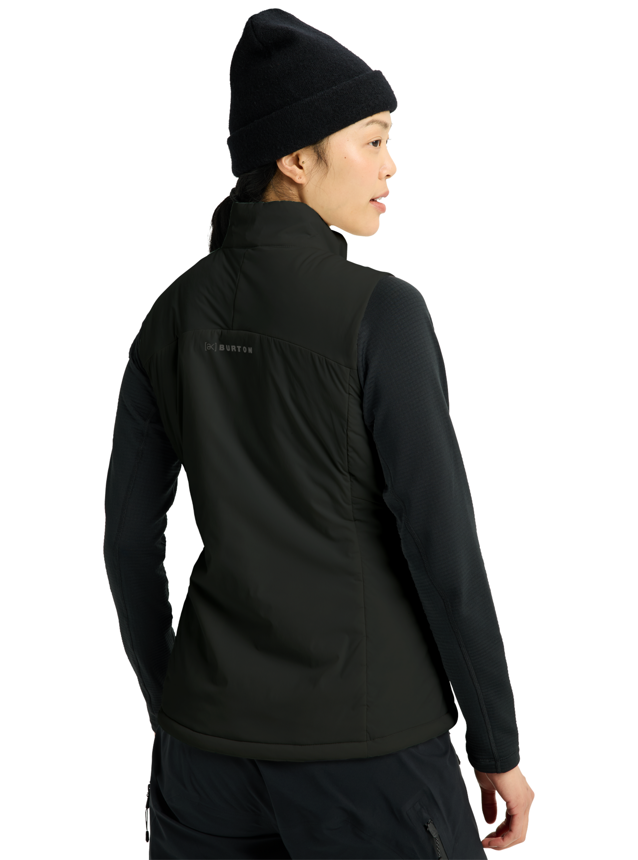 Product image of Women's Burton [ak] Helium Stretch Insulated Vest[Variant:True Black]