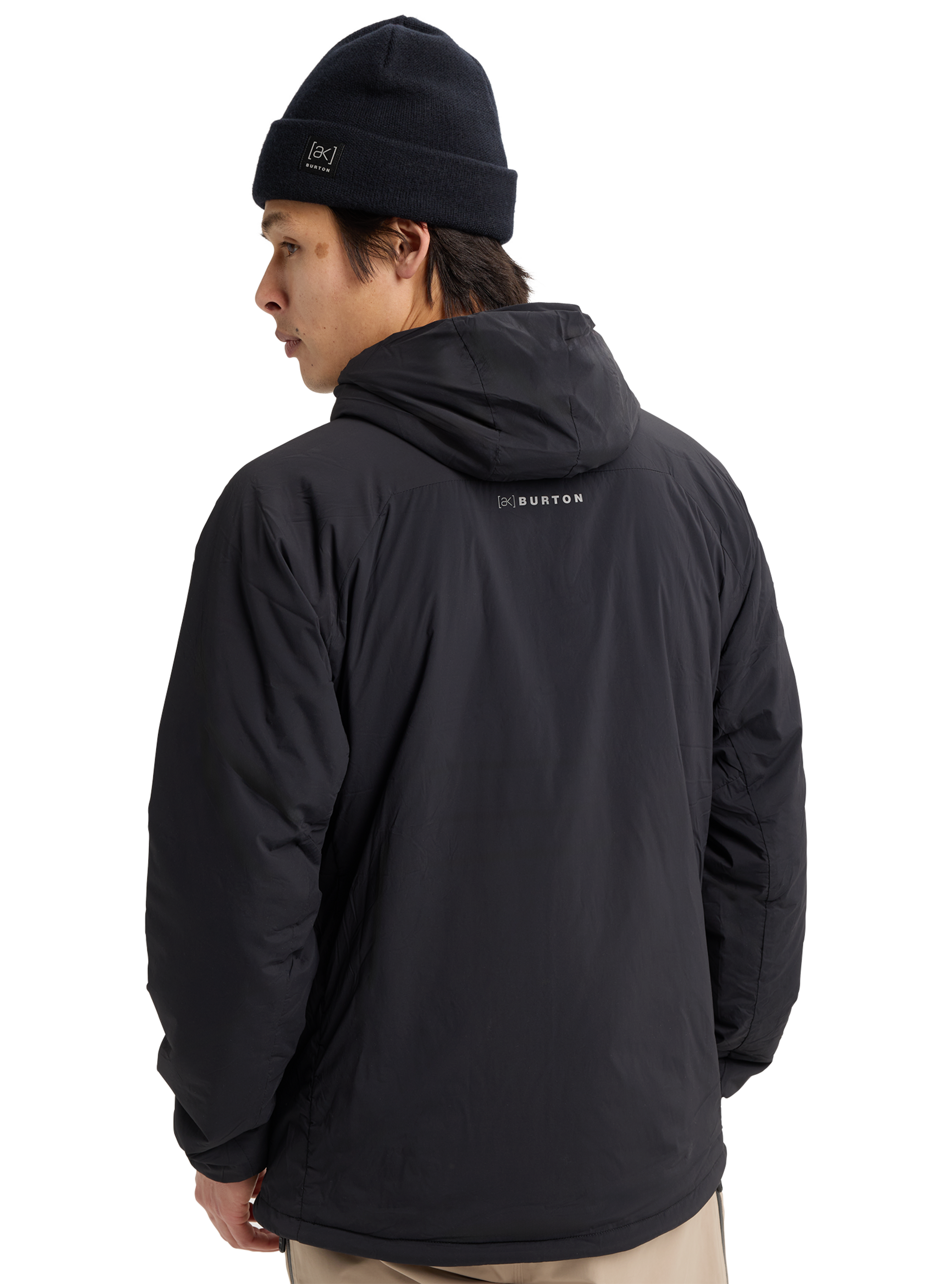 Product image of Men's Burton [ak] Helium Hooded Stretch Insulated Jacket[Variant:True Black]