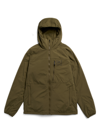 Product image of Men's Burton [ak] Helium Hooded Stretch Insulated Jacket[Variant:Dried Moss]