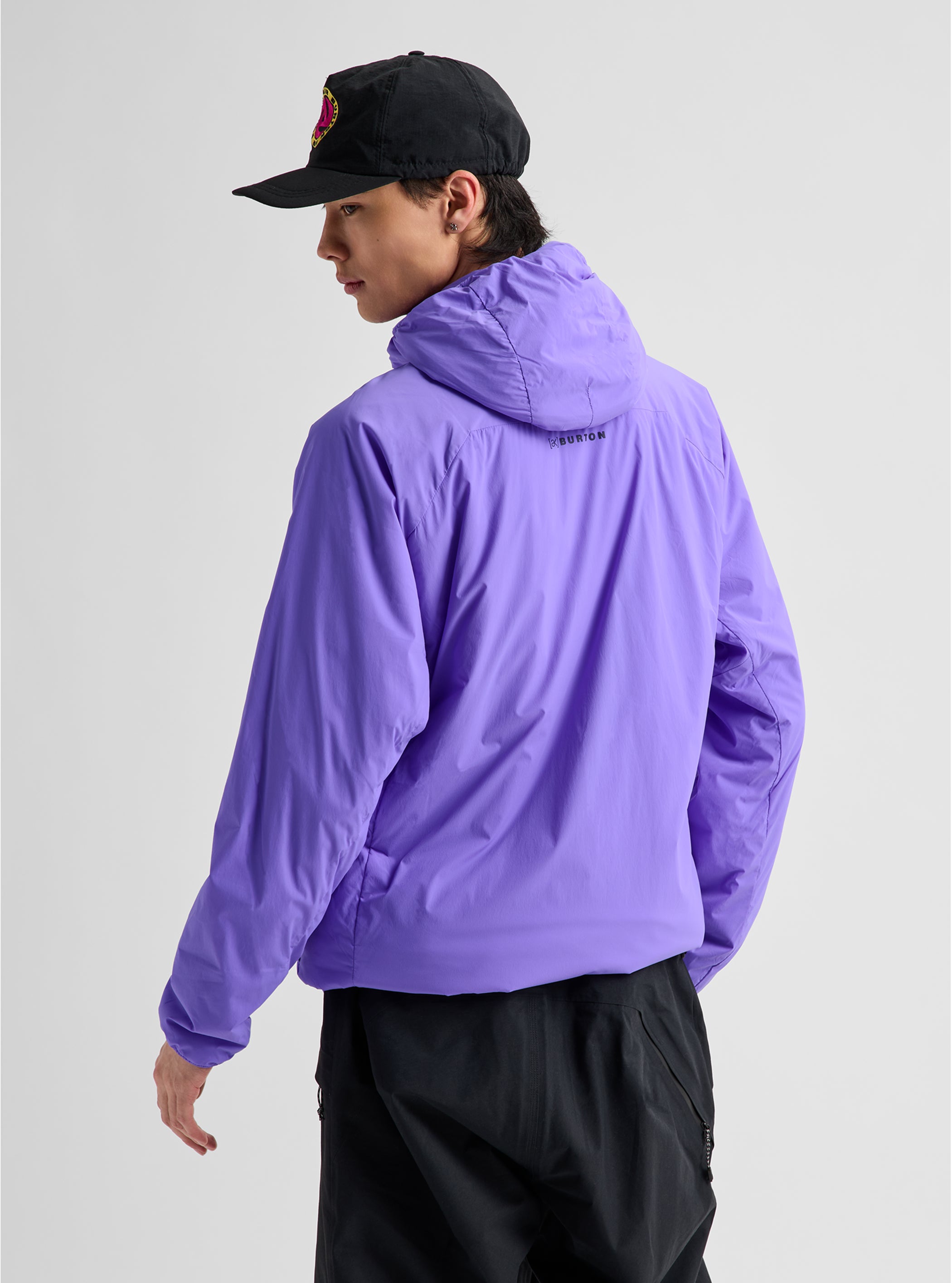 Product image of Men's Burton [ak] Helium Hooded Stretch Insulated Jacket[Variant:Purple Voltage]