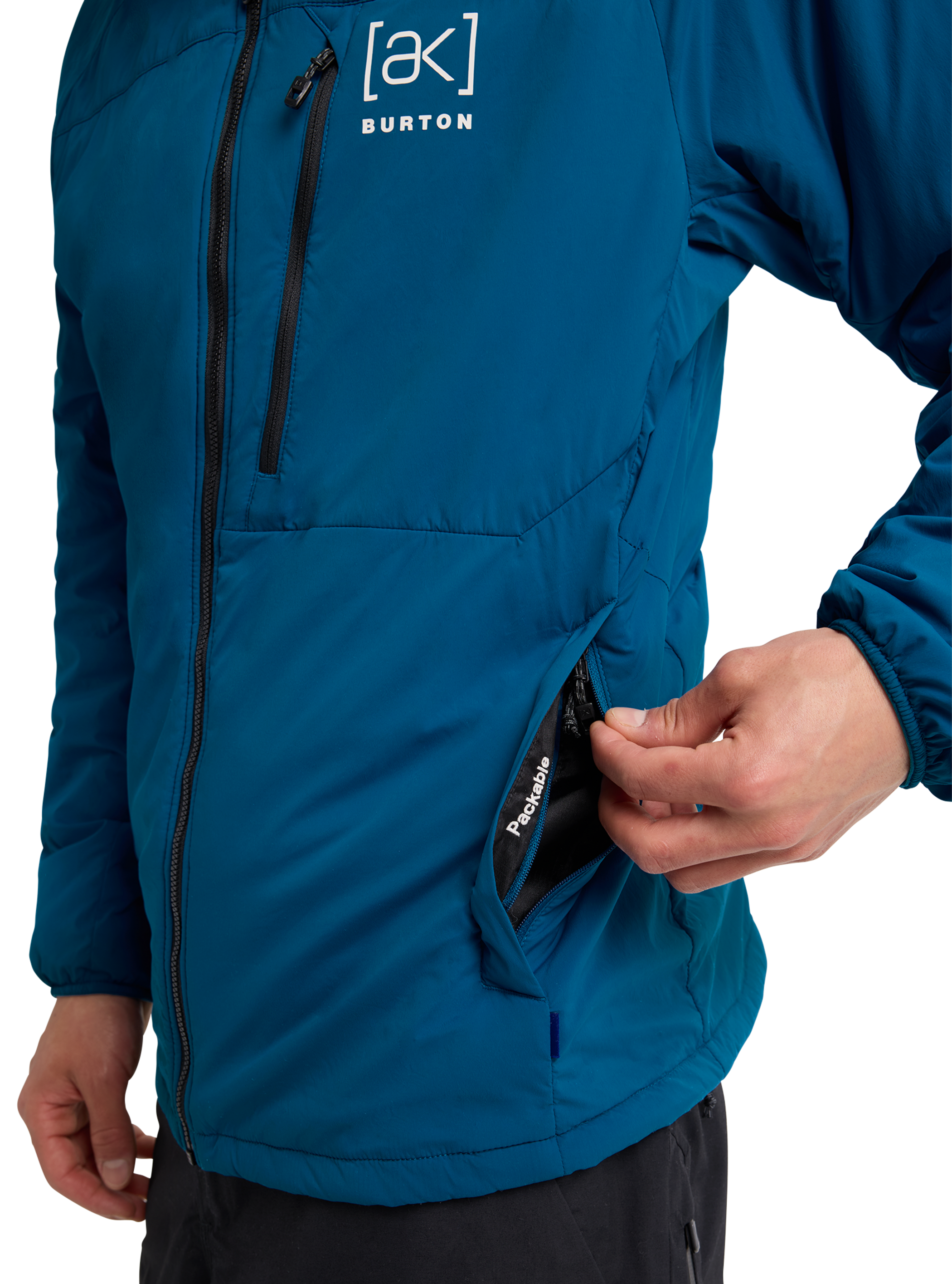 Men's Burton [ak]® Helium Hooded Stretch Insulated Jacket