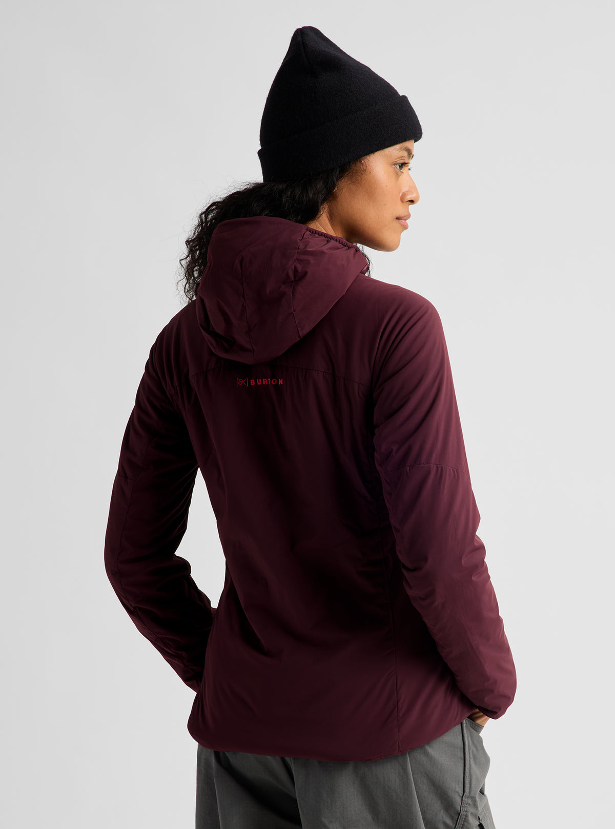 Product image of Women's Burton [ak] Helium Hooded Stretch Insulated Jacket[Variant:Rum Raisin]
