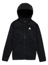 Product image of Kids' Burton Crown Weatherproof Full-Zip Fleece[Variant:True Black]