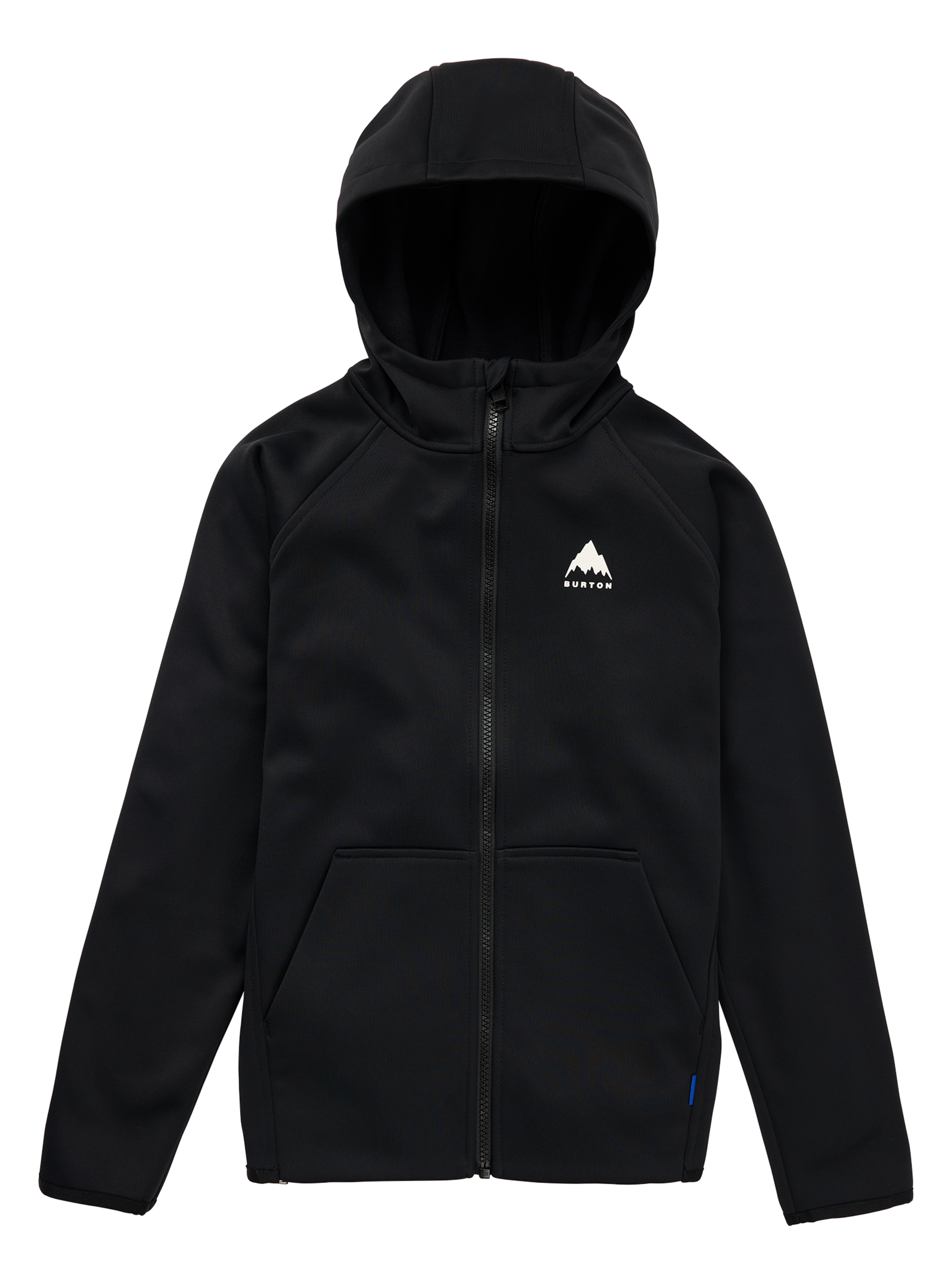 Product image of Kids' Burton Crown Weatherproof Full-Zip Fleece[Variant:True Black]