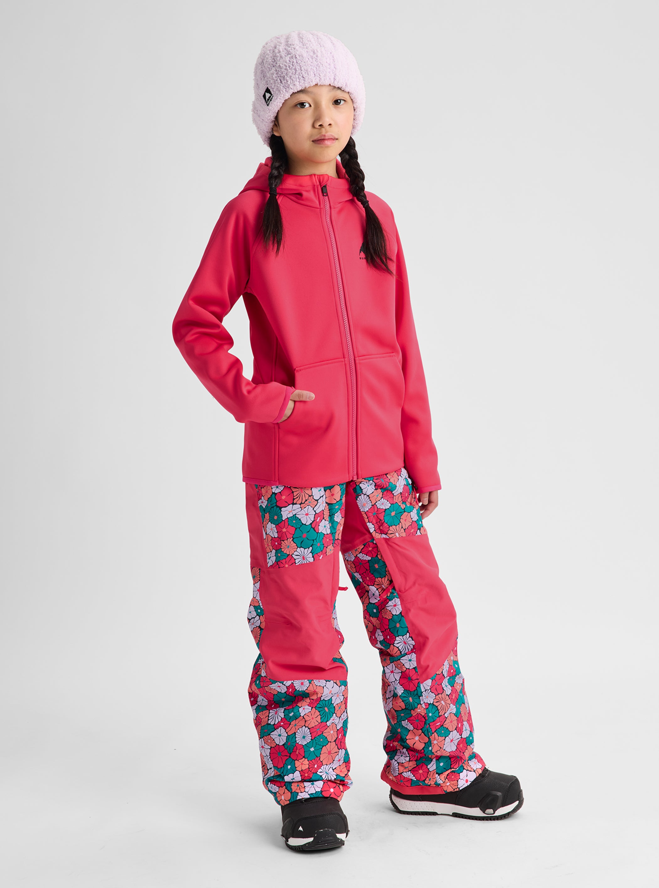 Kids' Burton Crown Weatherproof Full-Zip Fleece