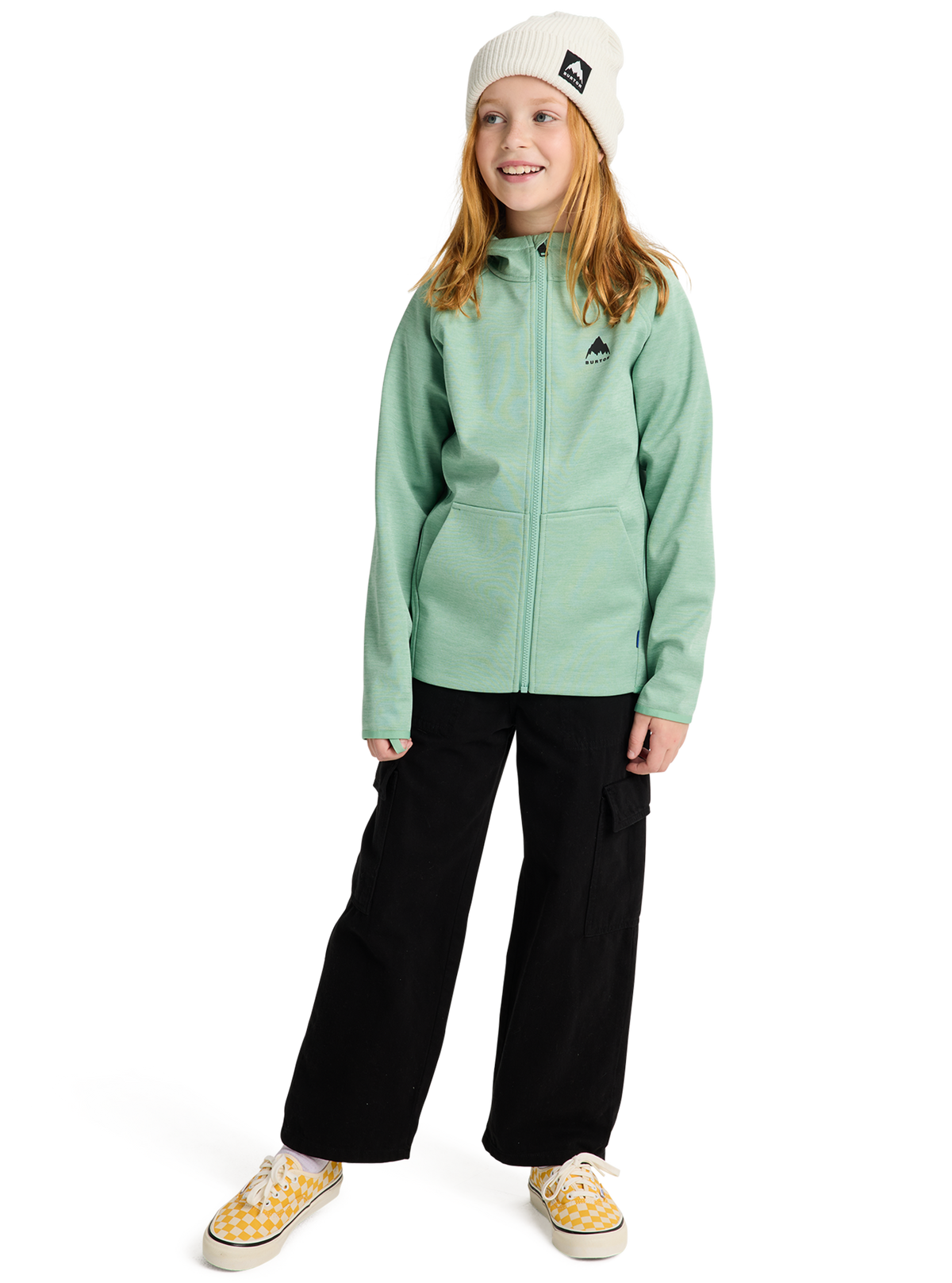 Kids' Burton Crown Weatherproof Full-Zip Fleece