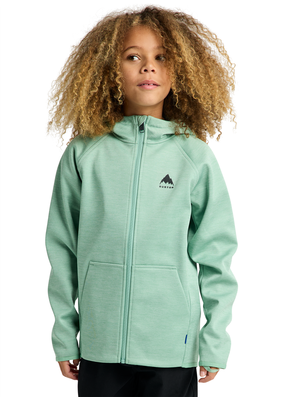 Kids' Burton Crown Weatherproof Full-Zip Fleece