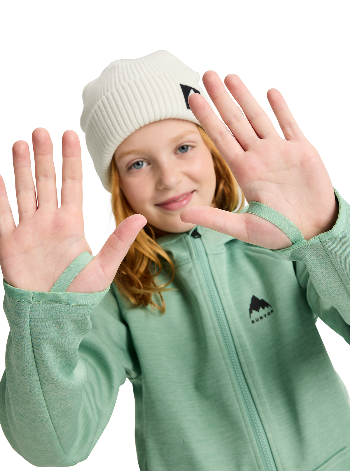 Kids' Burton Crown Weatherproof Full-Zip Fleece